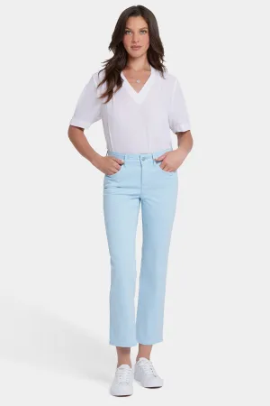 Marilyn Straight Ankle Jeans - Aquatic