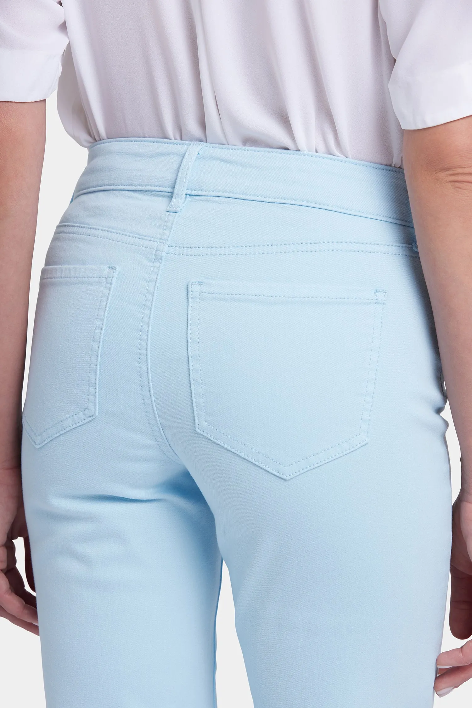 Marilyn Straight Ankle Jeans - Aquatic