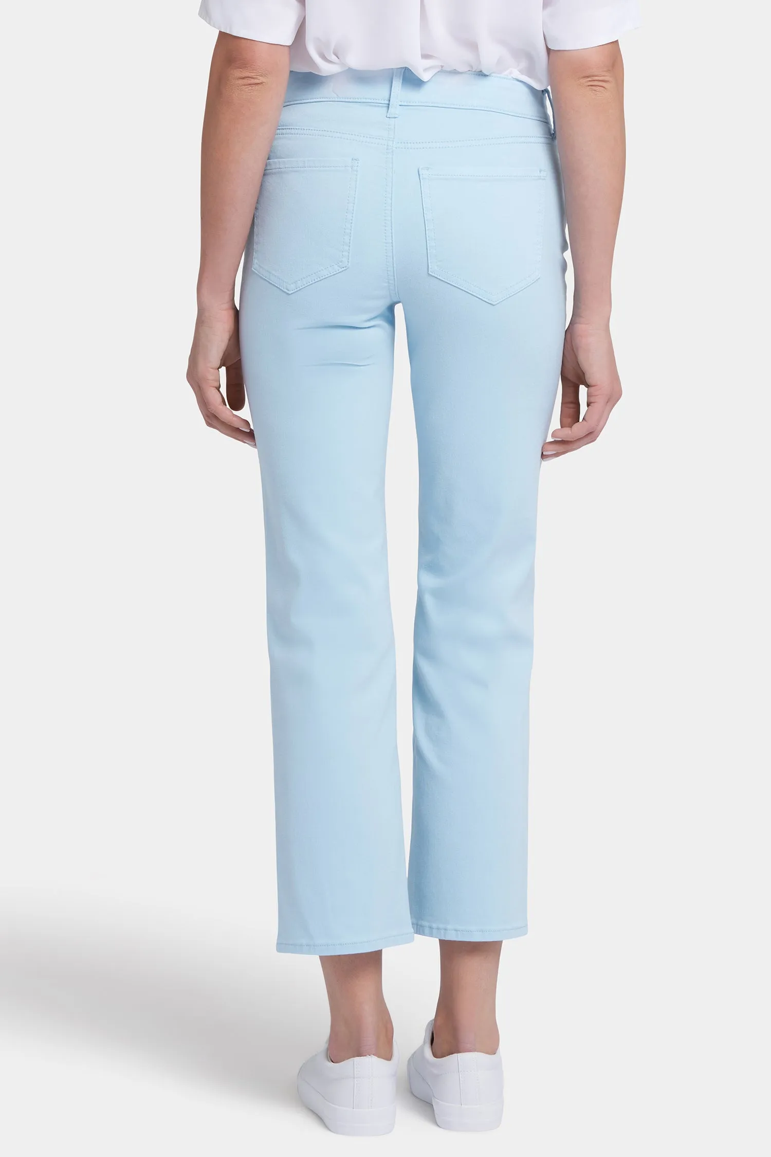 Marilyn Straight Ankle Jeans - Aquatic