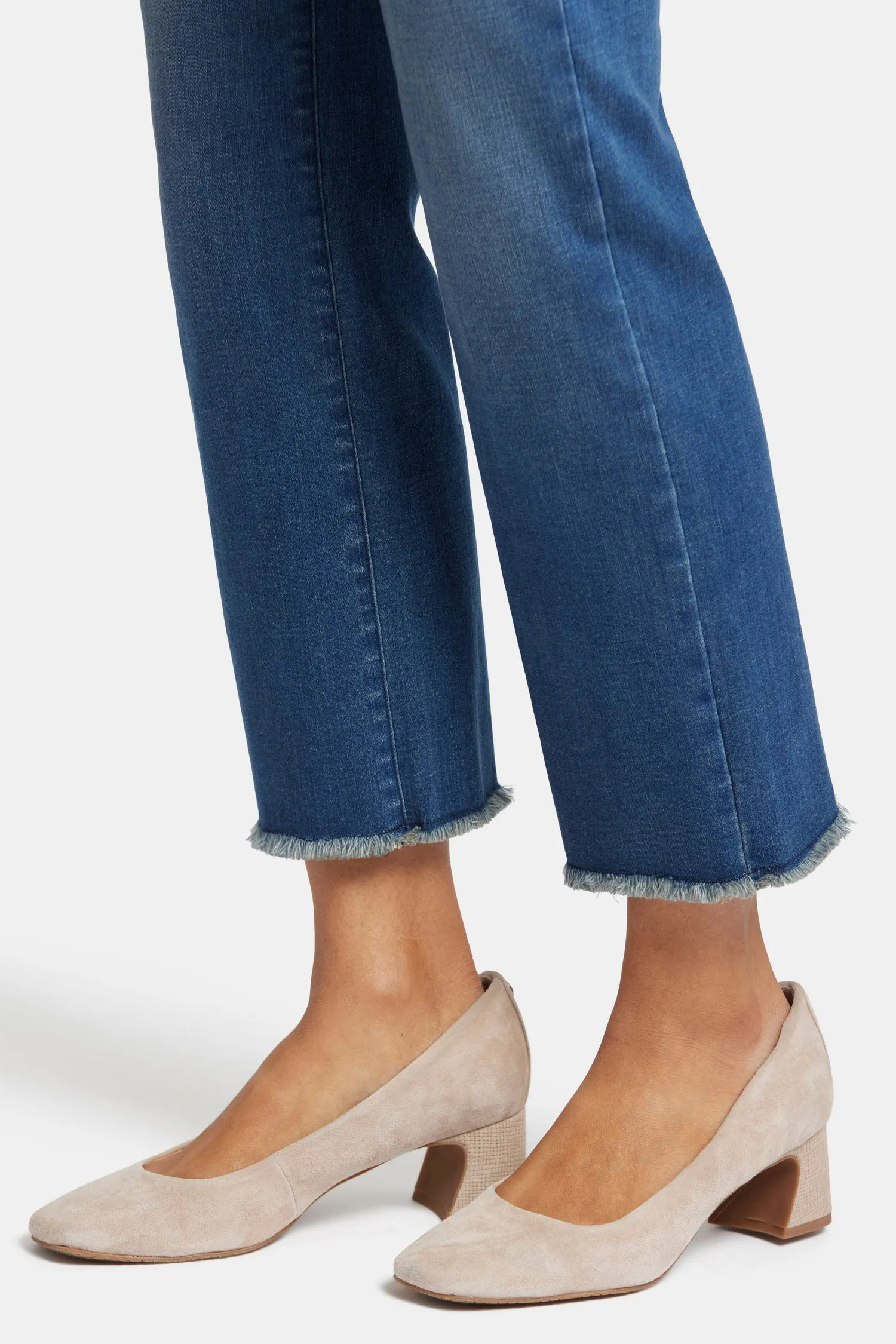 Marilyn Straight Ankle Jeans - Blue Ridge