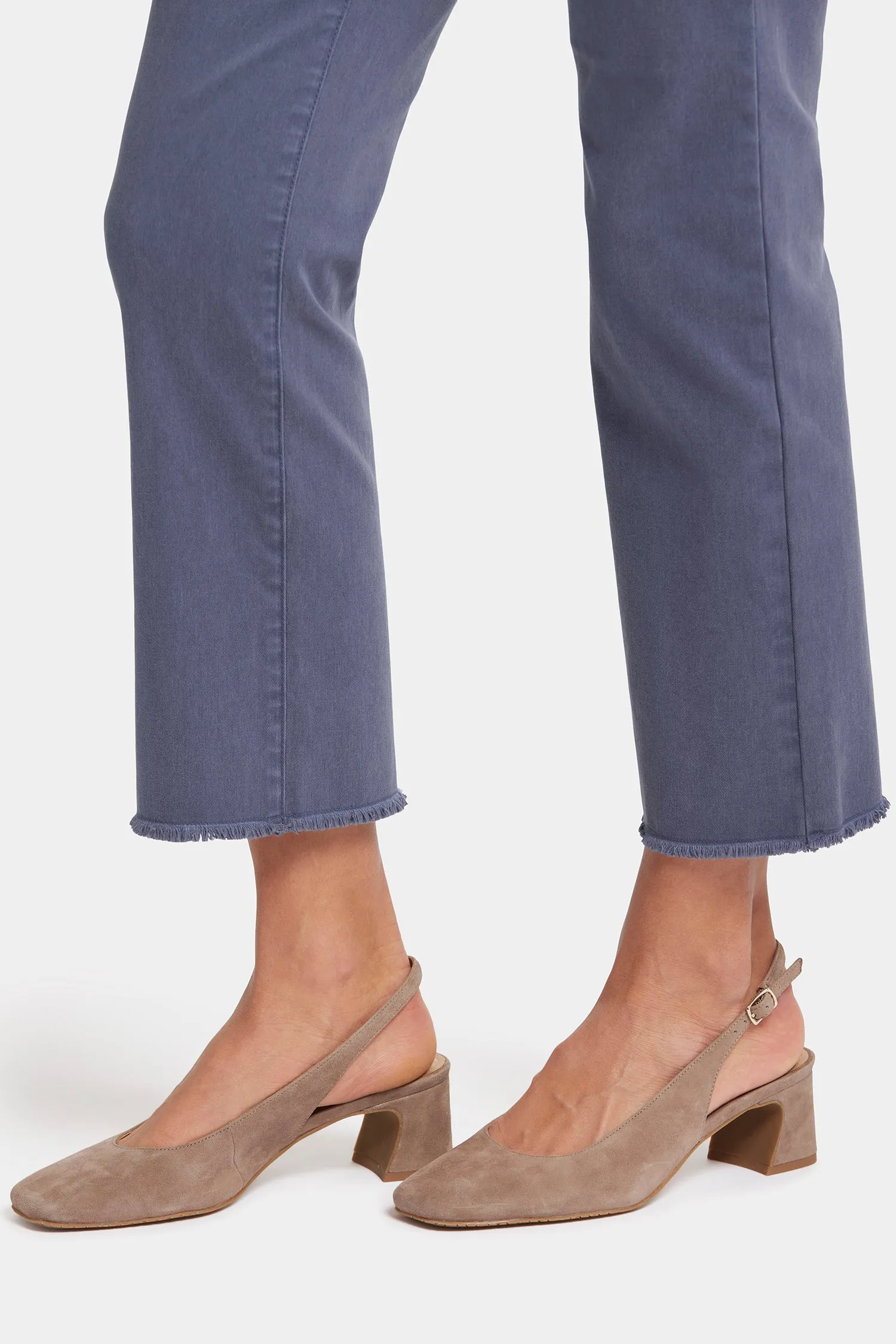 Marilyn Straight Ankle Jeans - Cascade Lake