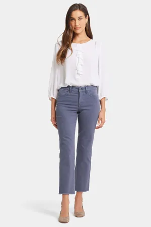 Marilyn Straight Ankle Jeans - Cascade Lake