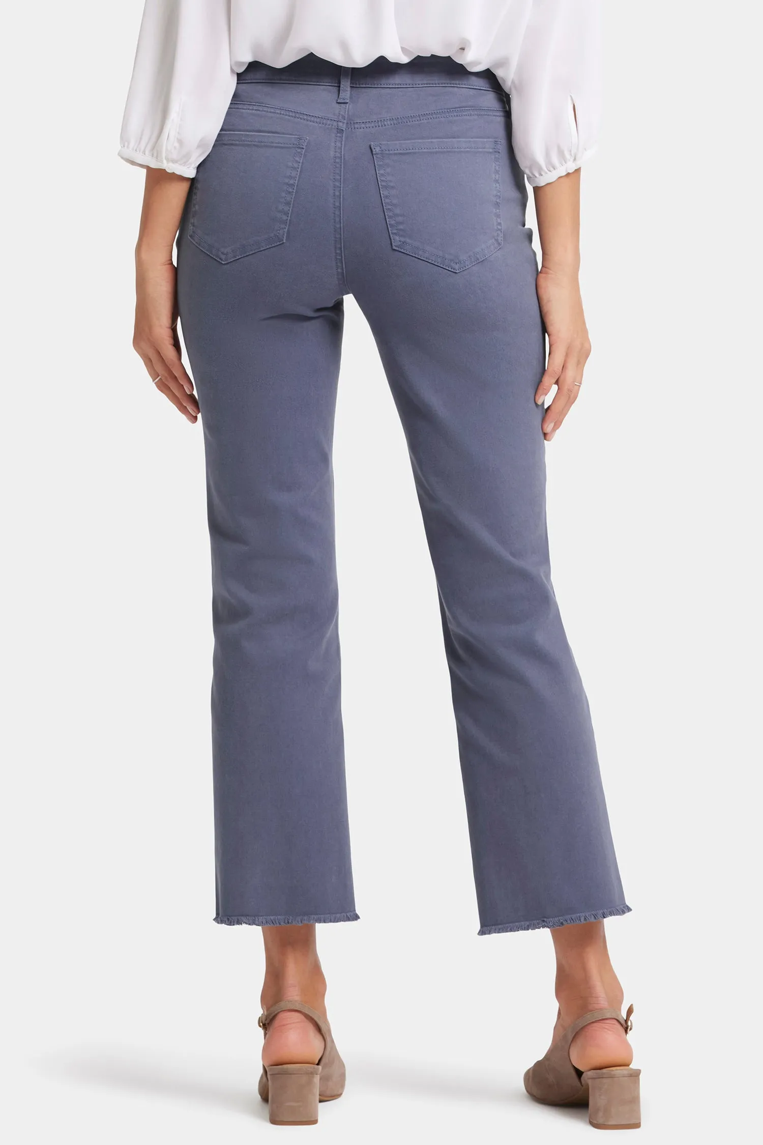 Marilyn Straight Ankle Jeans - Cascade Lake
