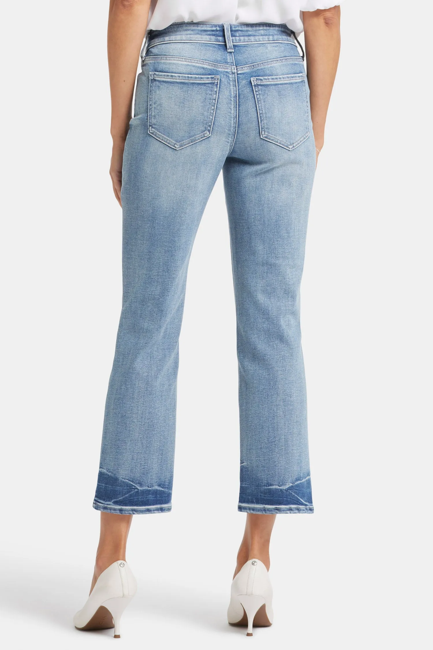 Marilyn Straight Ankle Jeans - Torrent Peak