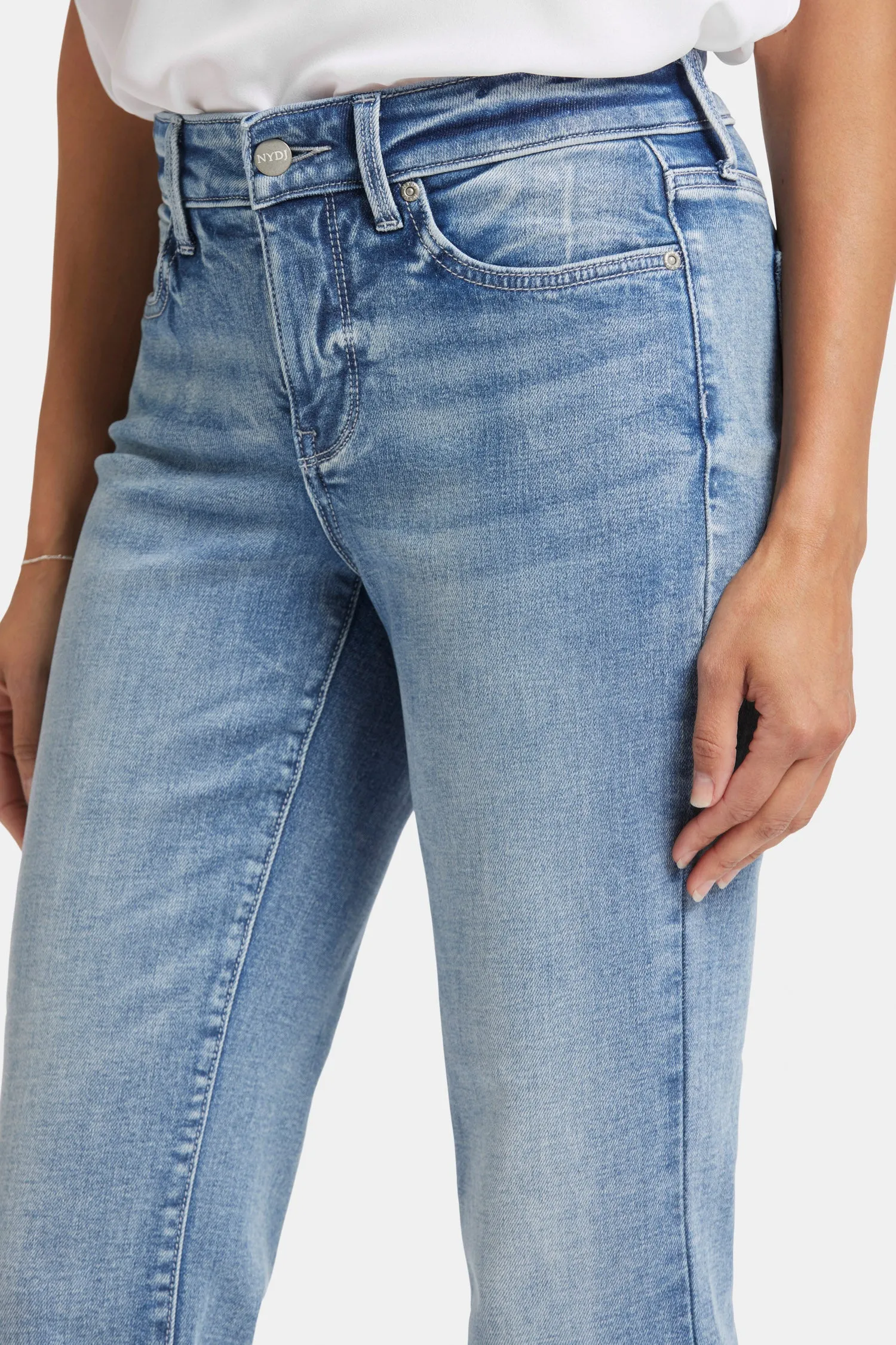 Marilyn Straight Ankle Jeans - Torrent Peak