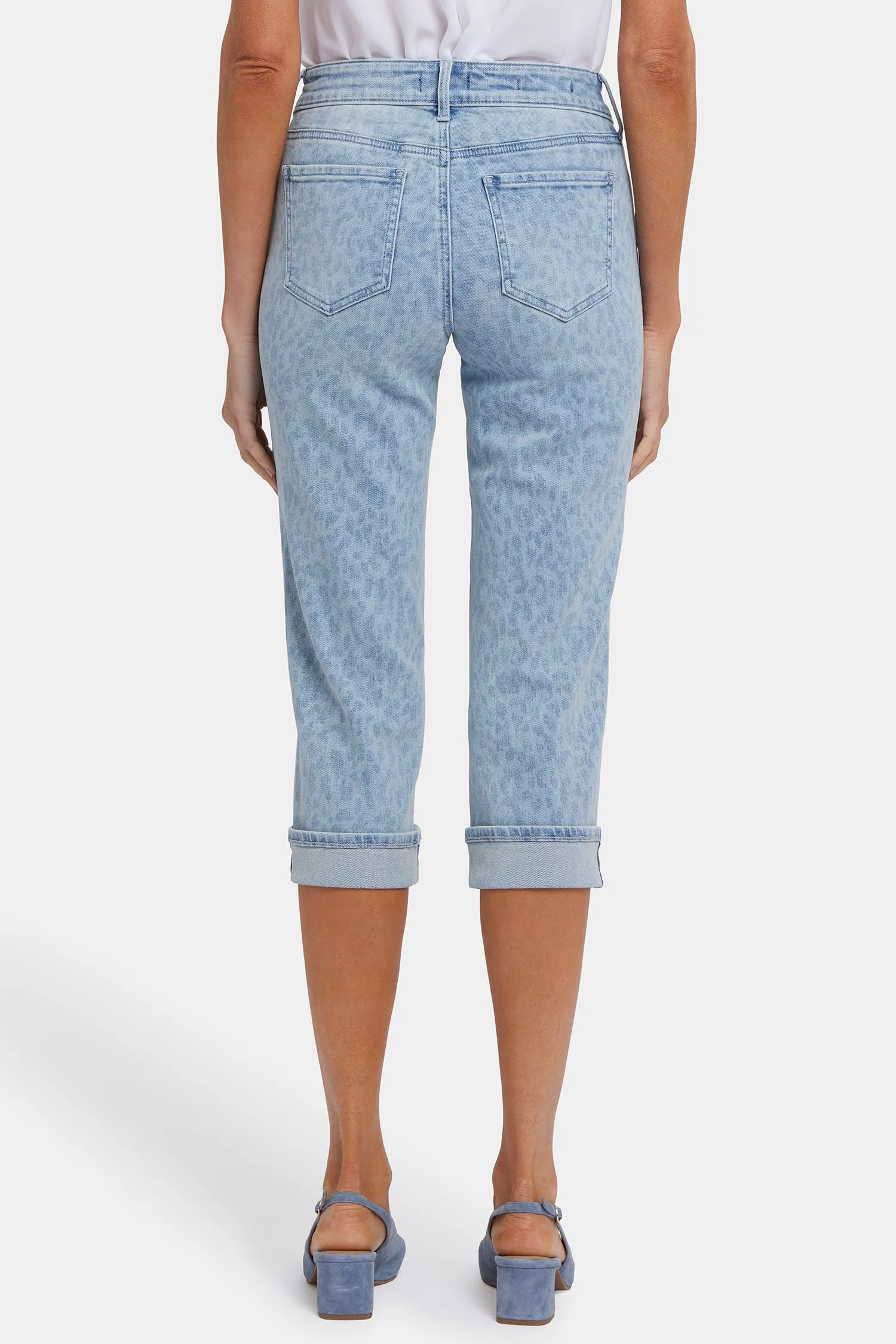Marilyn Straight Crop Jeans - Alpine Spirit