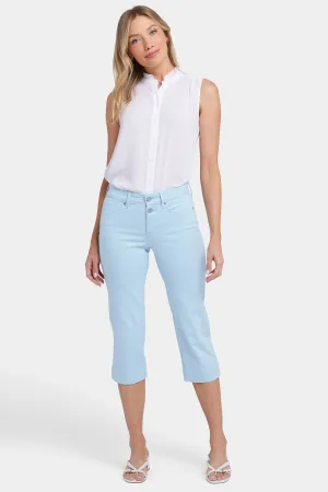 Marilyn Straight Crop Jeans - Aquatic