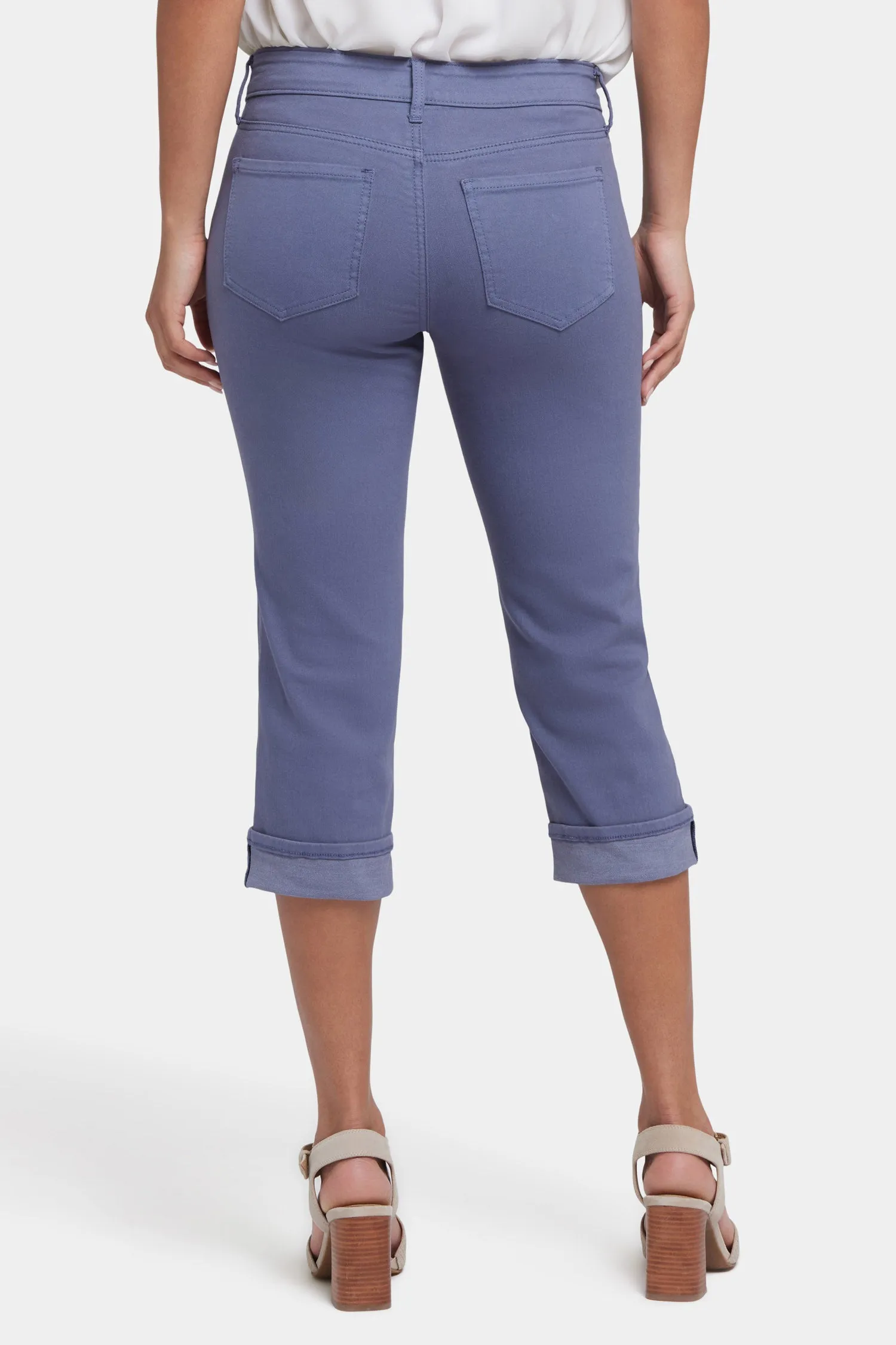 Marilyn Straight Crop Jeans - Cascade Lake
