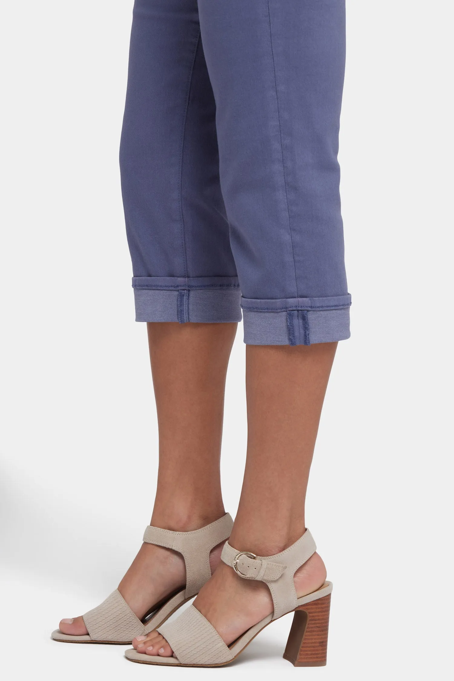 Marilyn Straight Crop Jeans - Cascade Lake