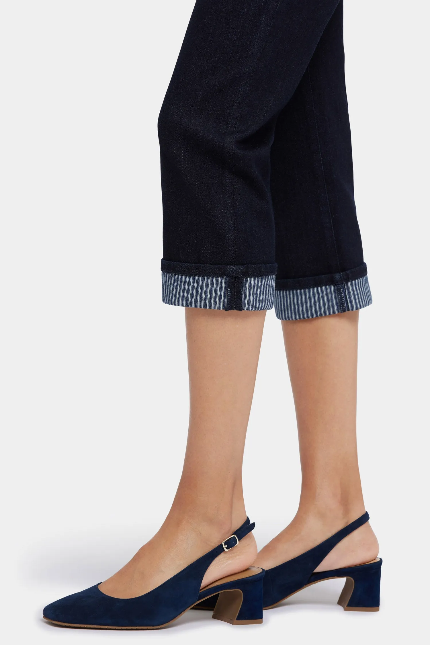 Marilyn Straight Crop Jeans - Rinse
