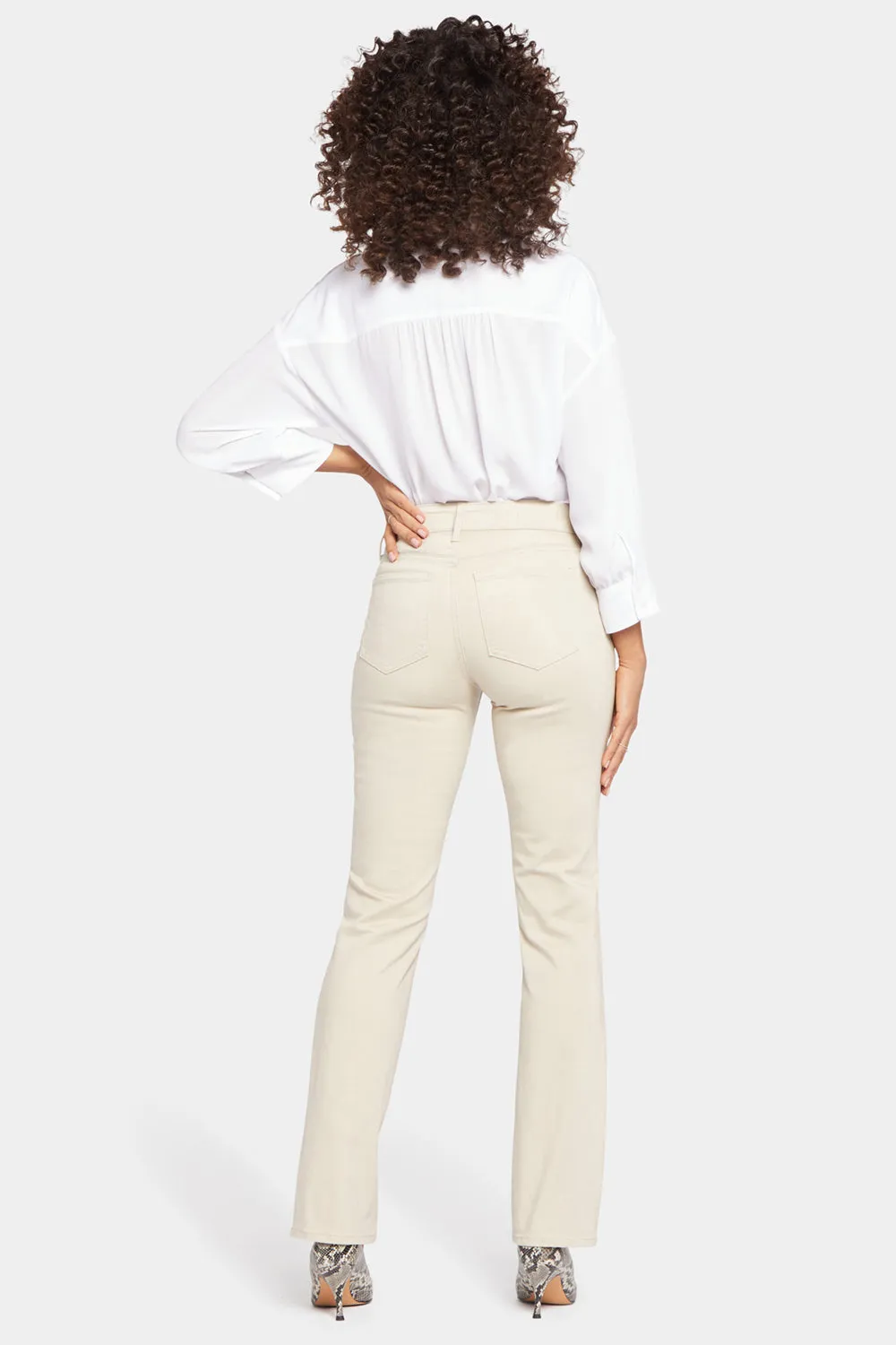 Marilyn Straight Jeans - Feather