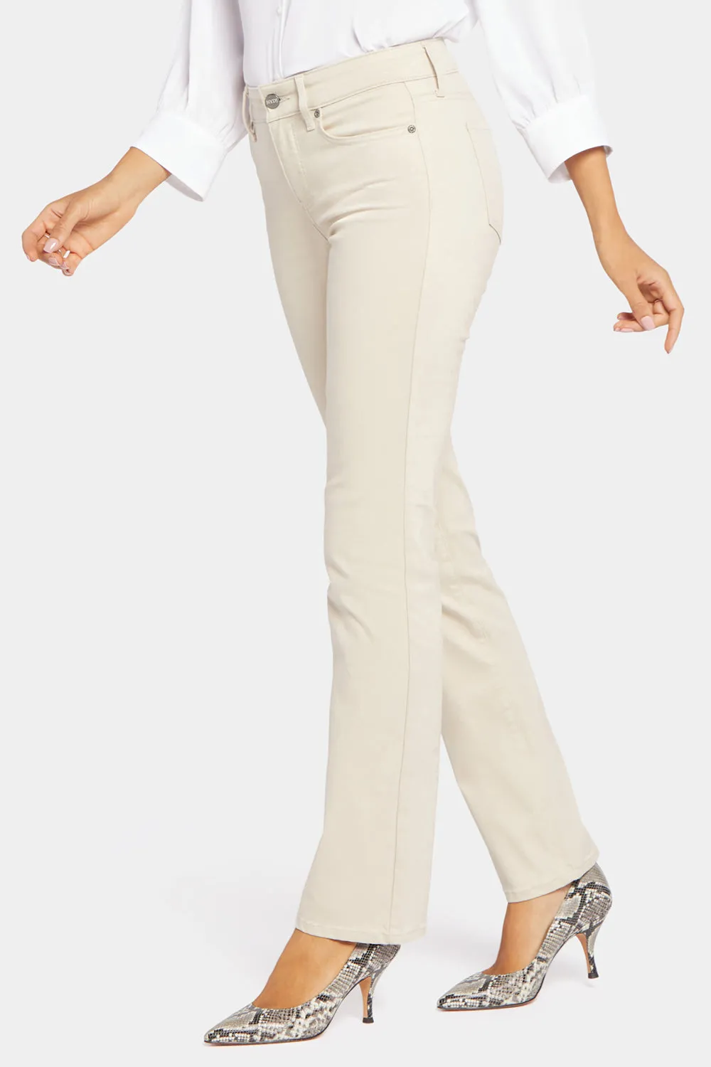 Marilyn Straight Jeans - Feather