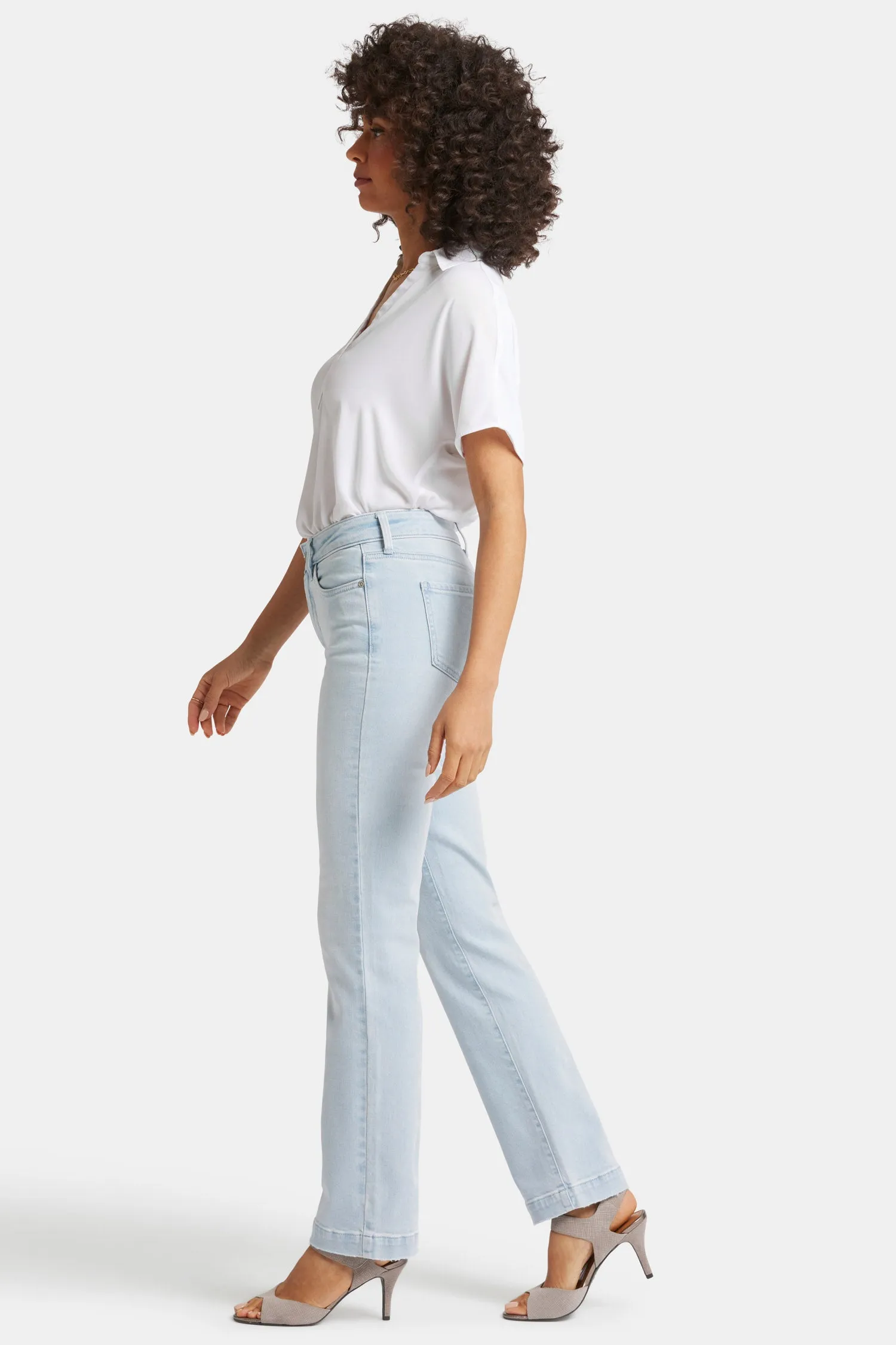 Marilyn Straight Jeans - Icy Lagoon