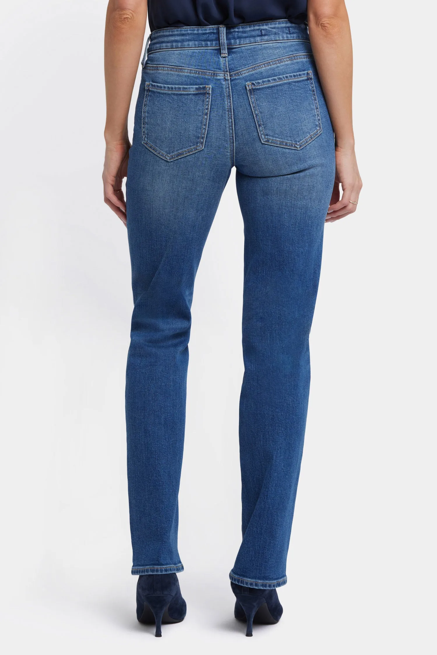 Marilyn Straight Jeans - Picasso Lake