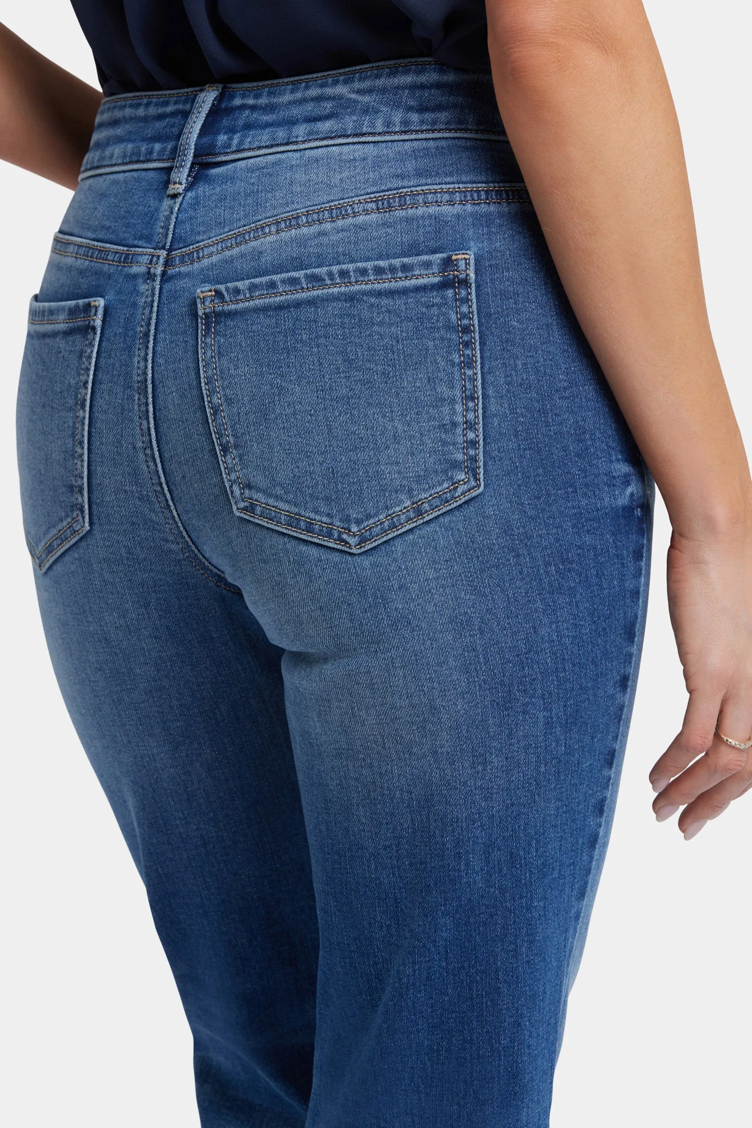 Marilyn Straight Jeans - Picasso Lake