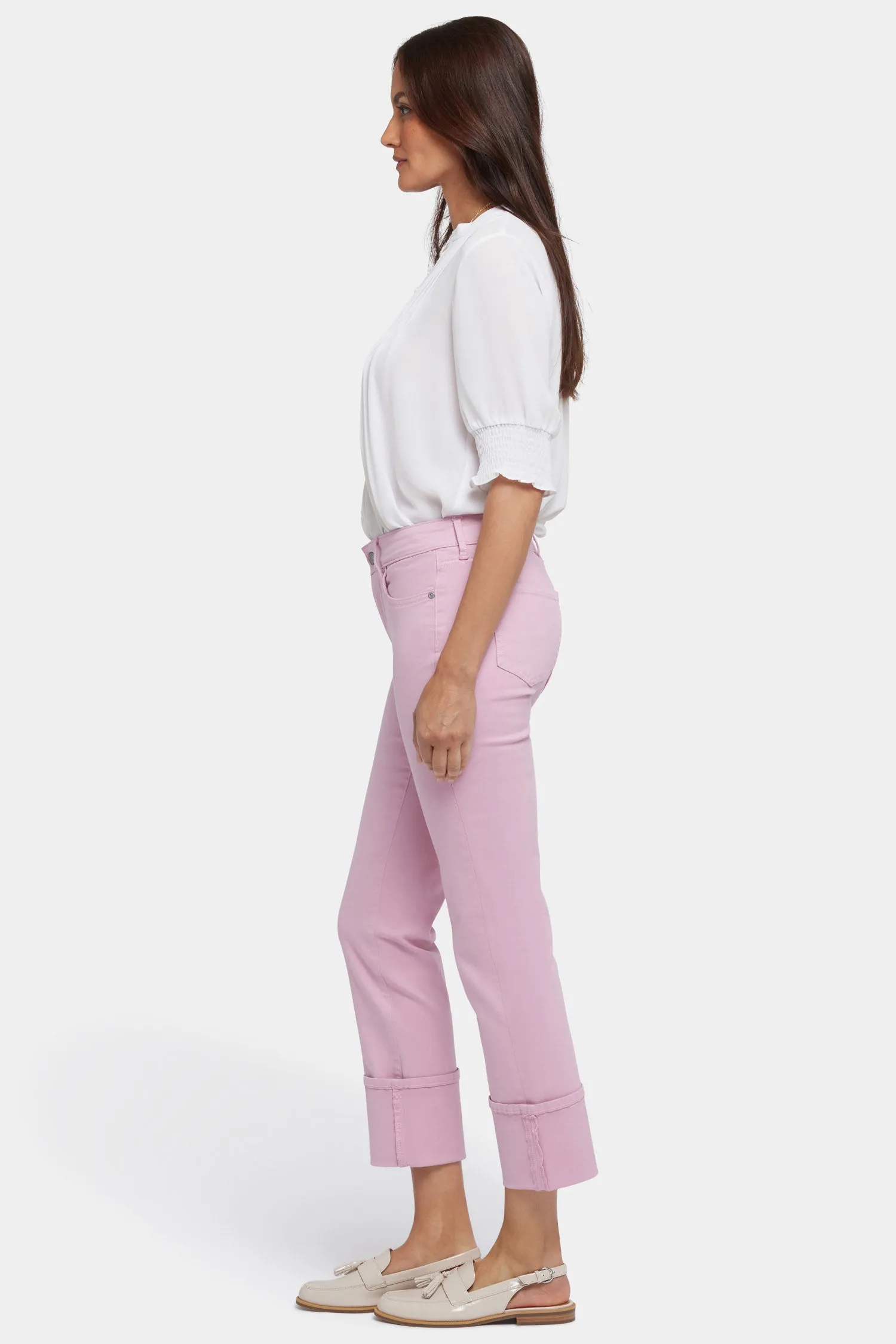 Marilyn Straight Jeans - Pink Nectar