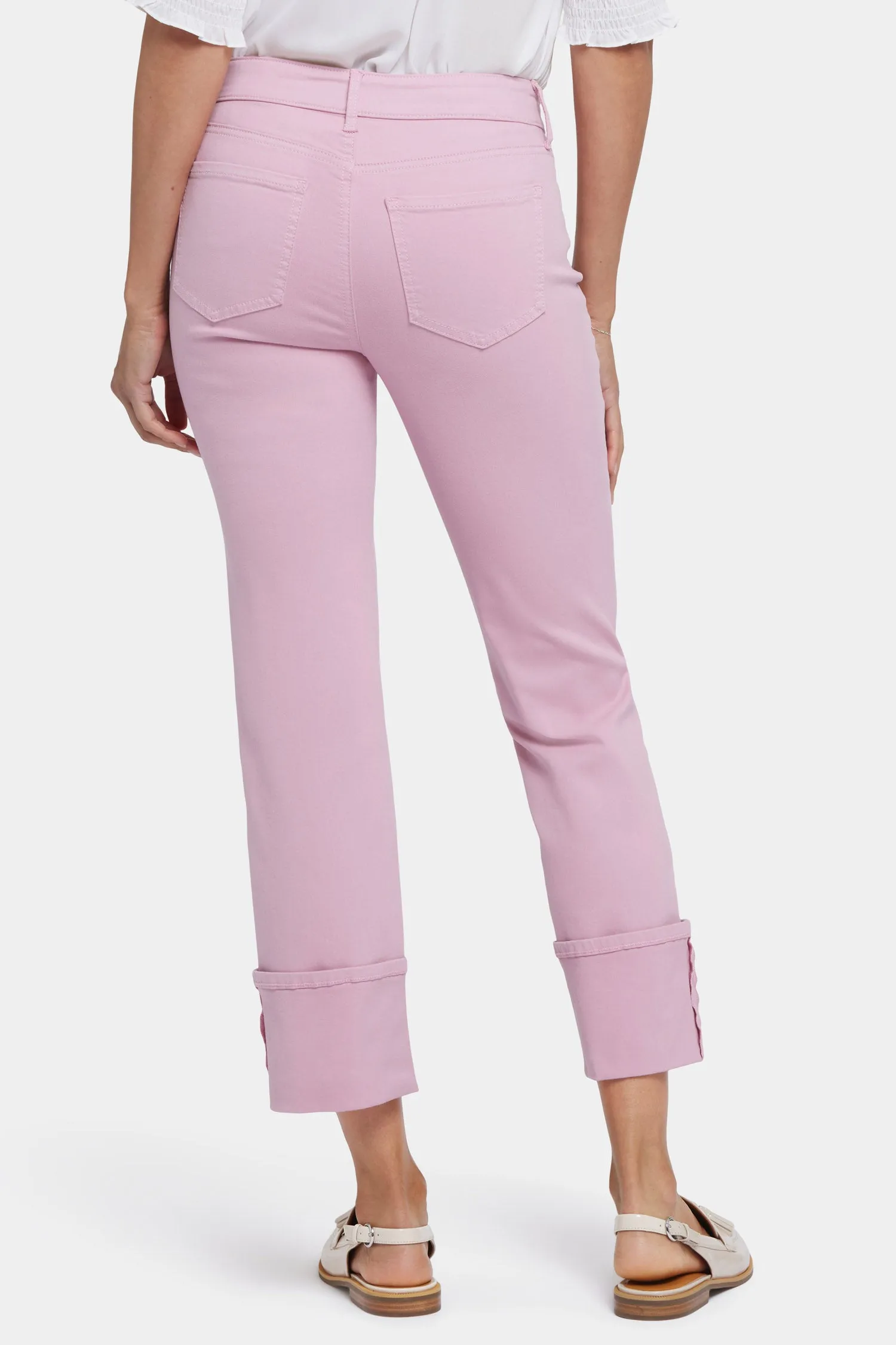 Marilyn Straight Jeans - Pink Nectar