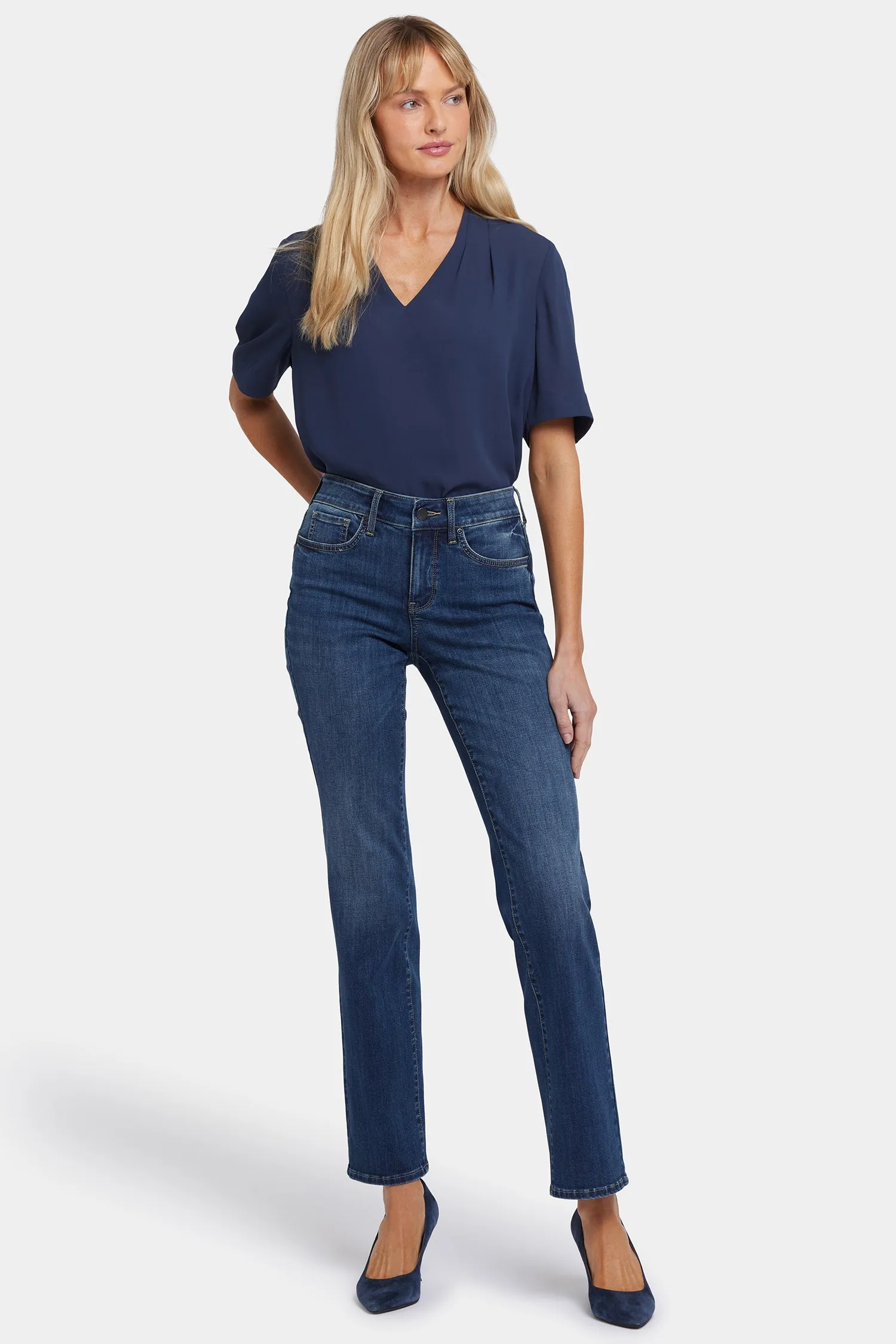 Marilyn Straight Jeans - Rio Rapids