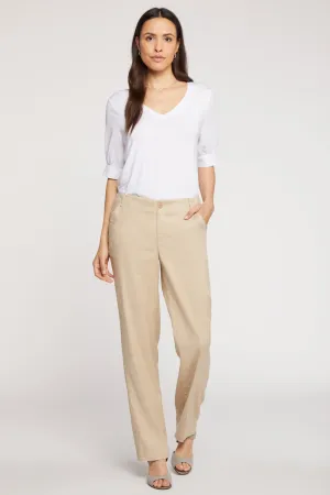 Marilyn Straight Pants - Feather
