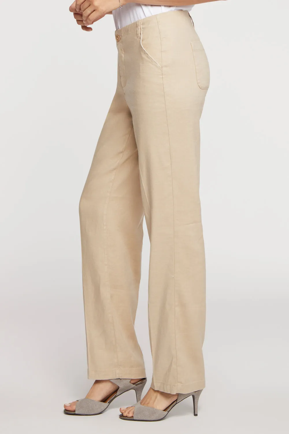 Marilyn Straight Pants - Feather