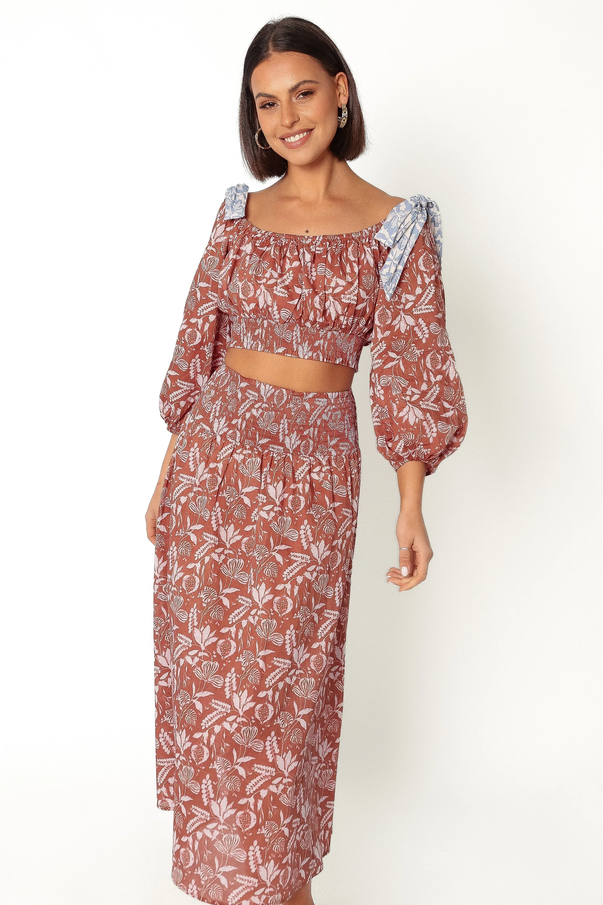 Maryette Top - Cinnamon