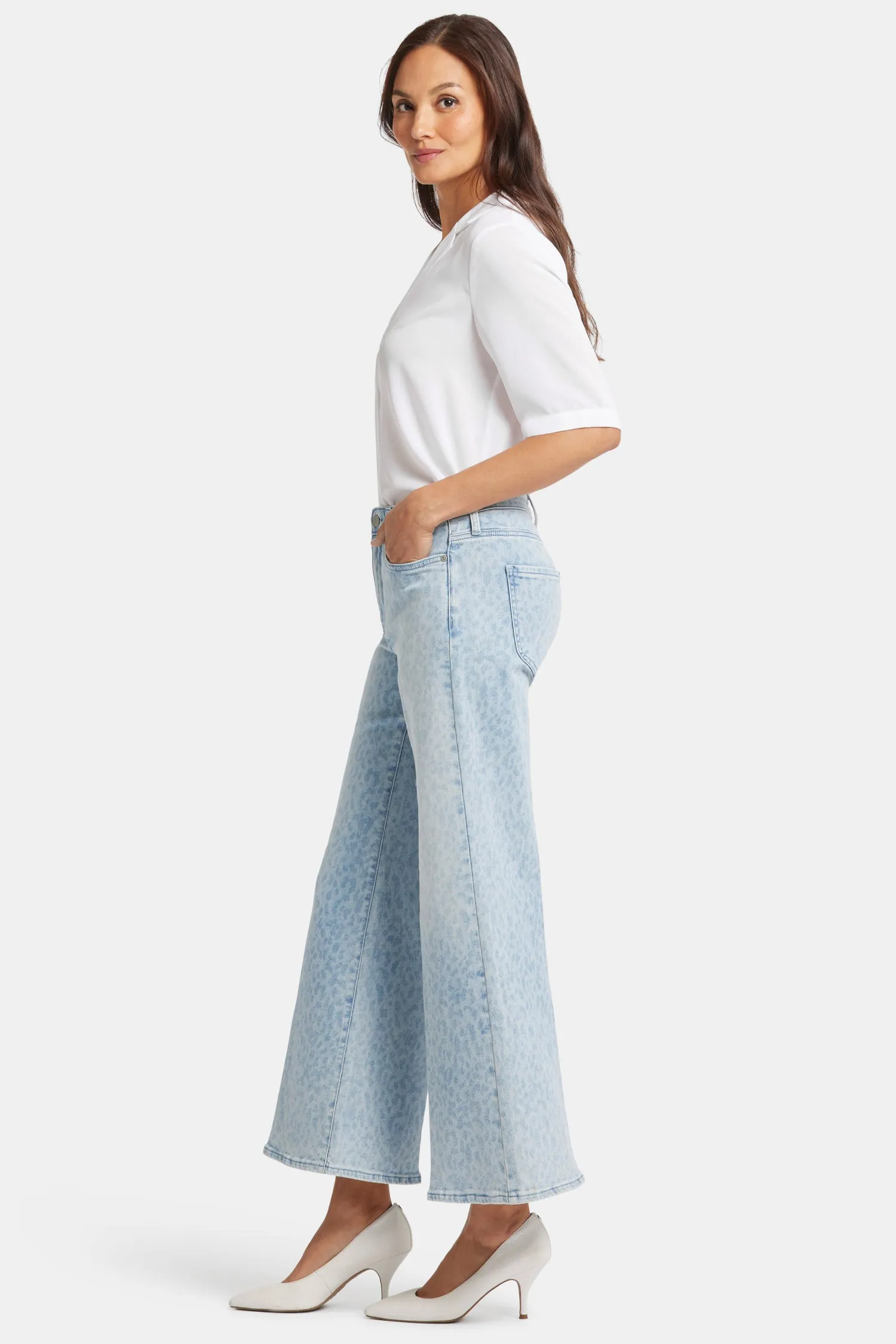 Mia Palazzo Ankle Jeans - Alpine Spirit
