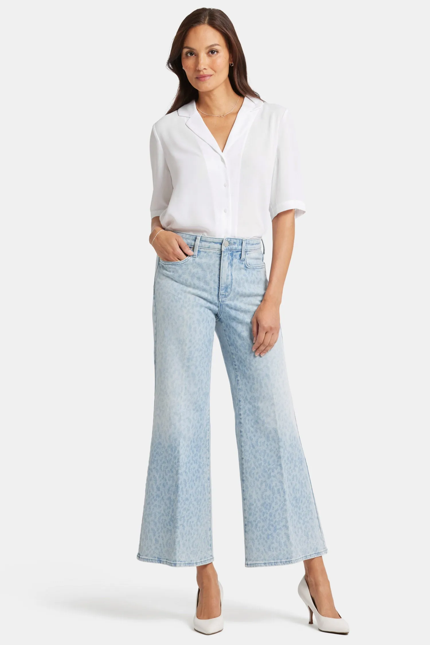 Mia Palazzo Ankle Jeans - Alpine Spirit