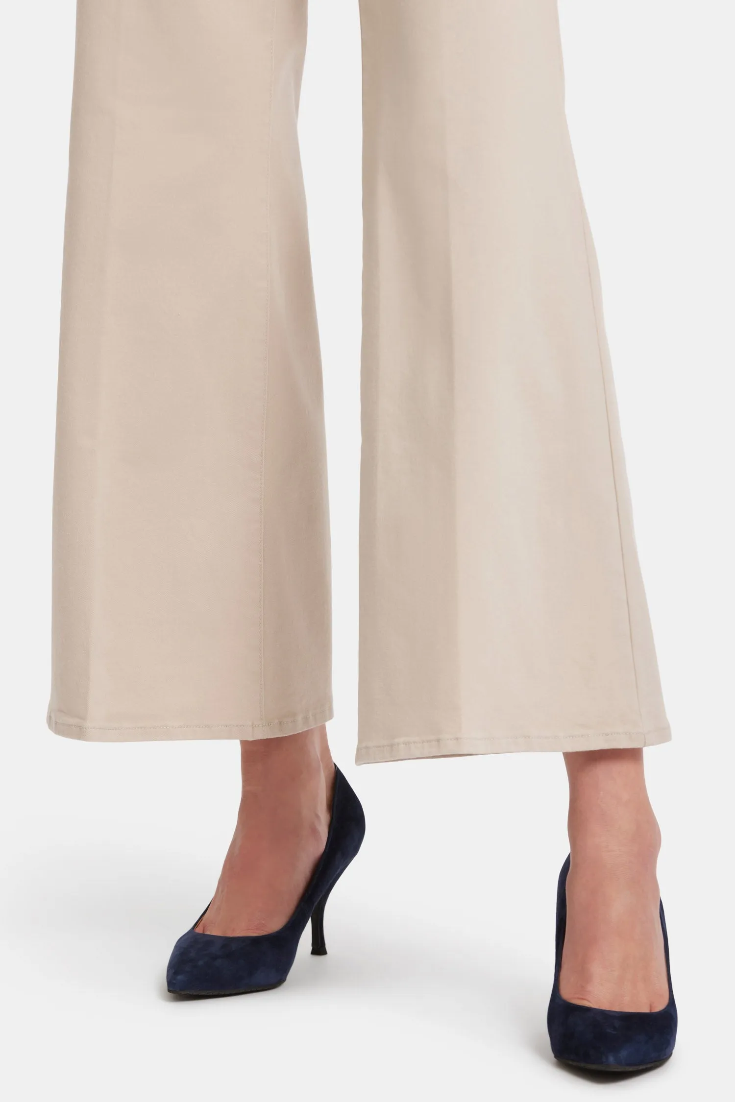 Mia Palazzo Ankle Jeans - Feather