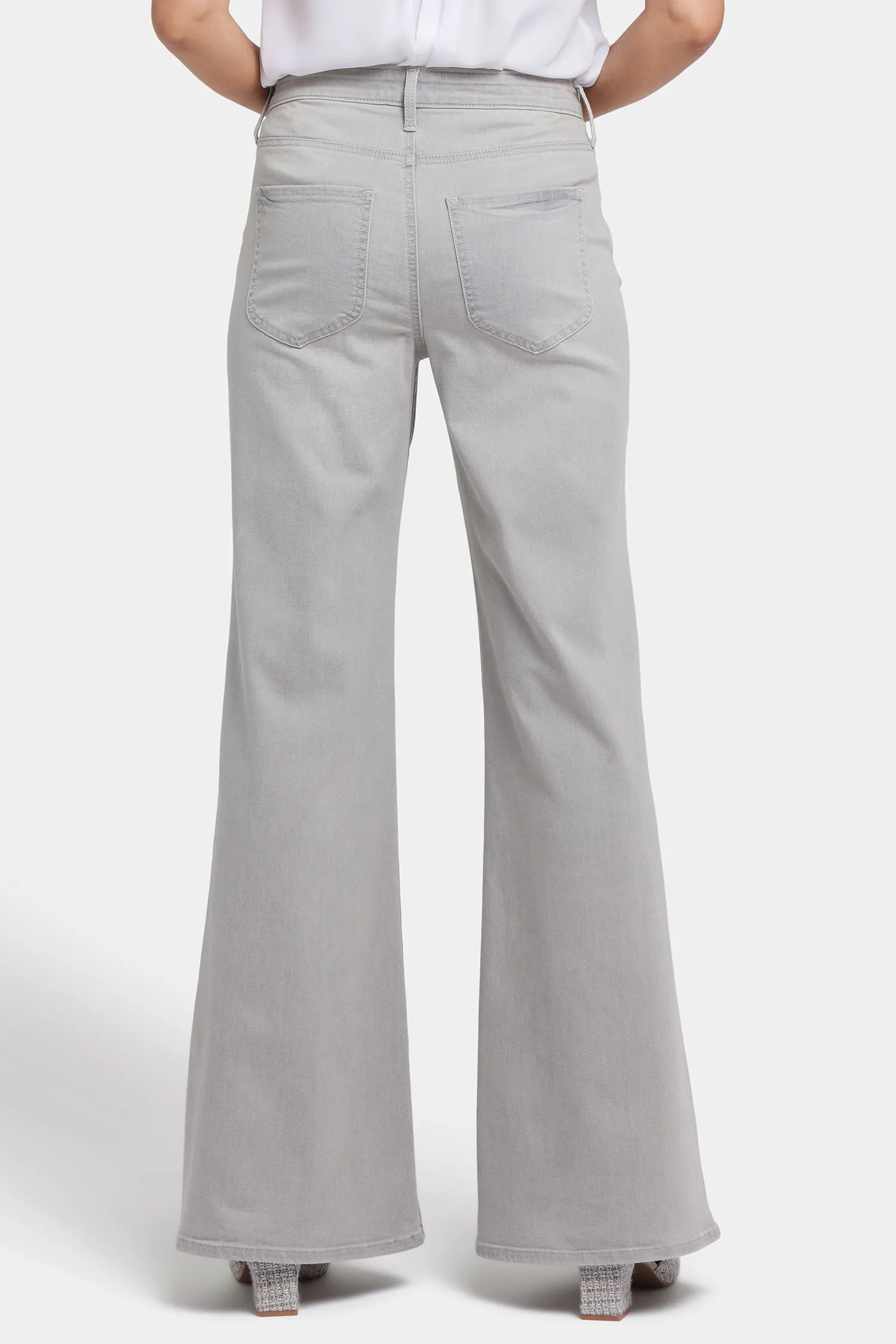 Mia Palazzo Jeans - Grenada Mist