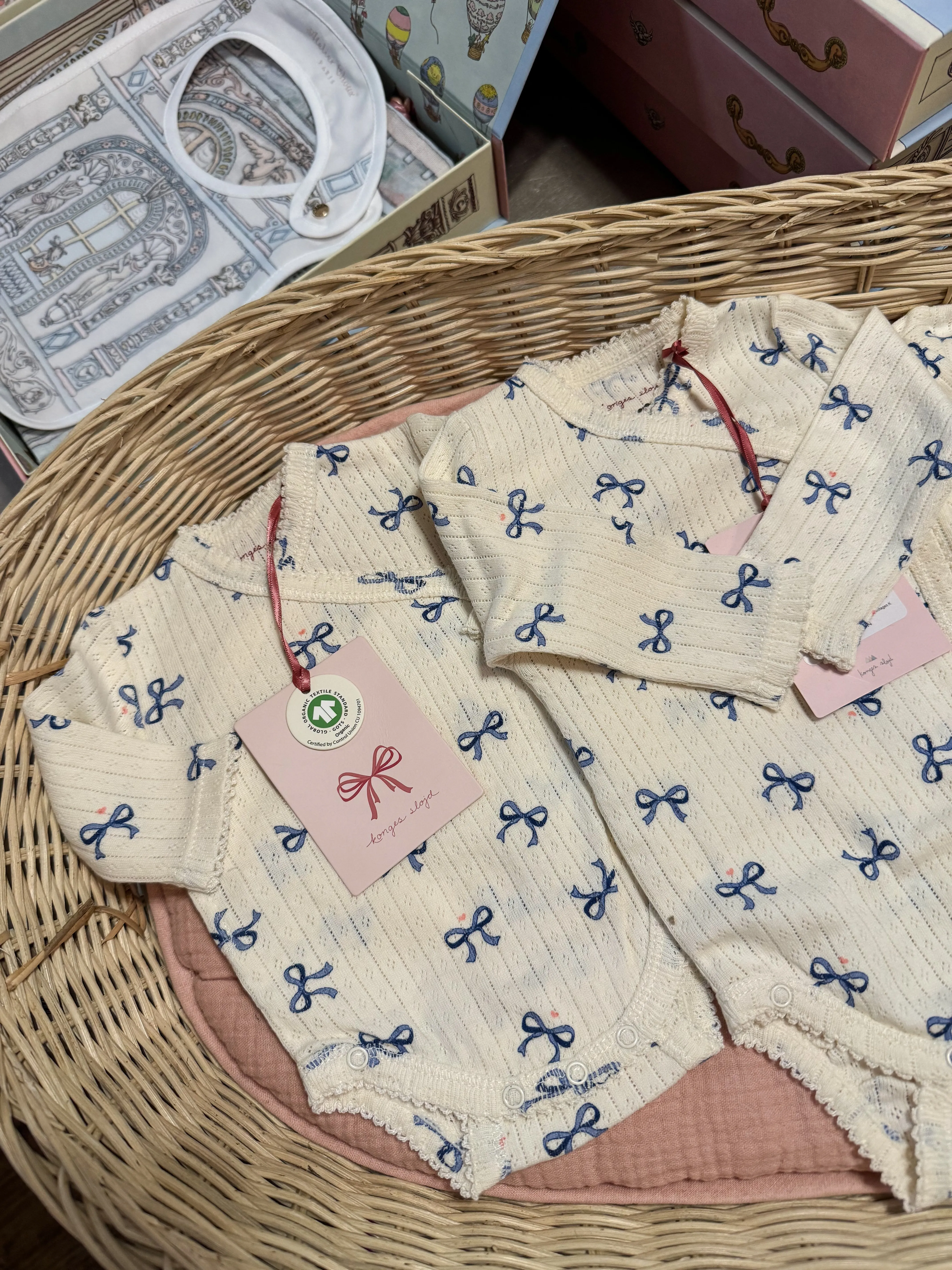 MINNIE NEWBORN BODY GOTS: BOW BLEU