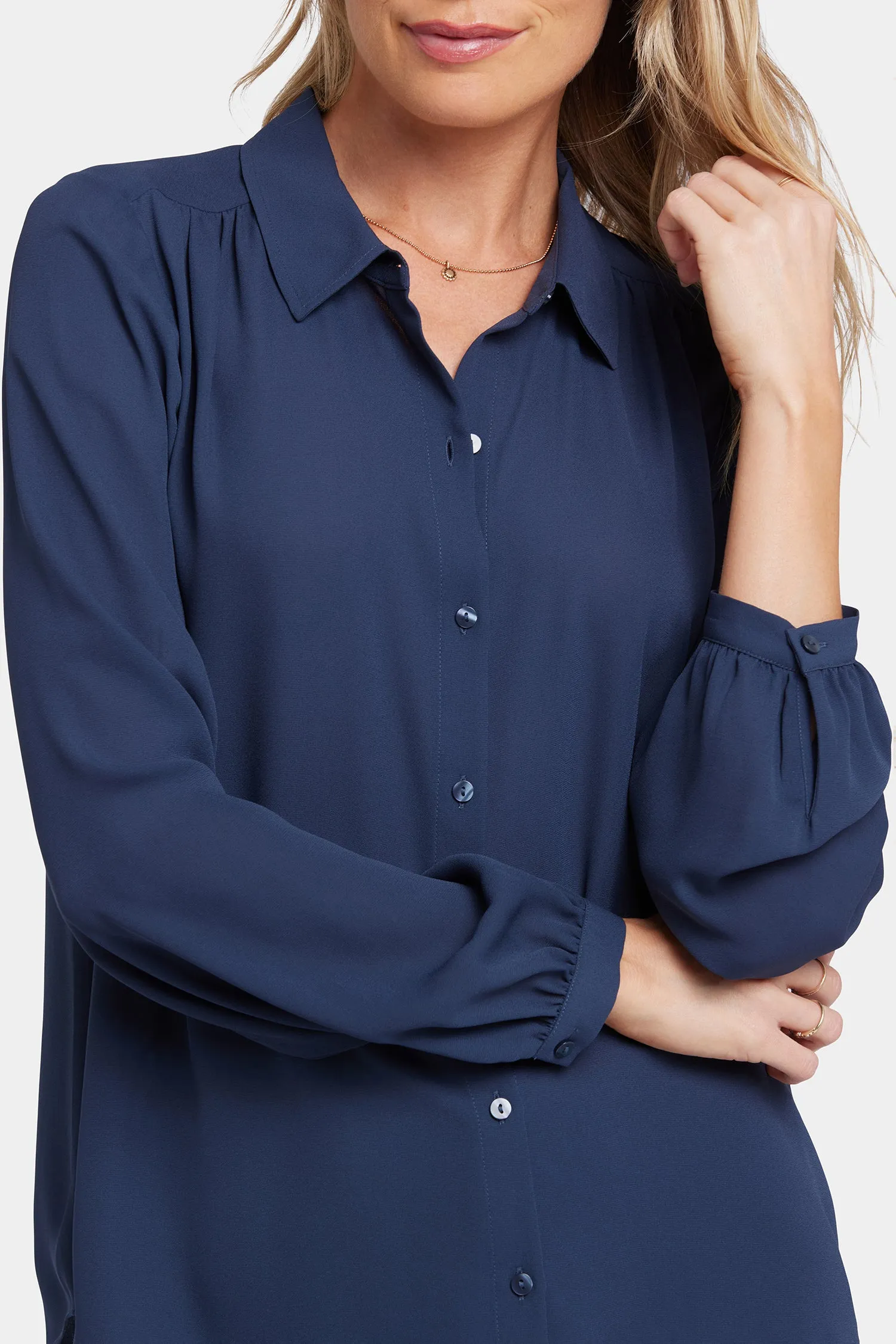 Modern Blouse - Oxford Navy