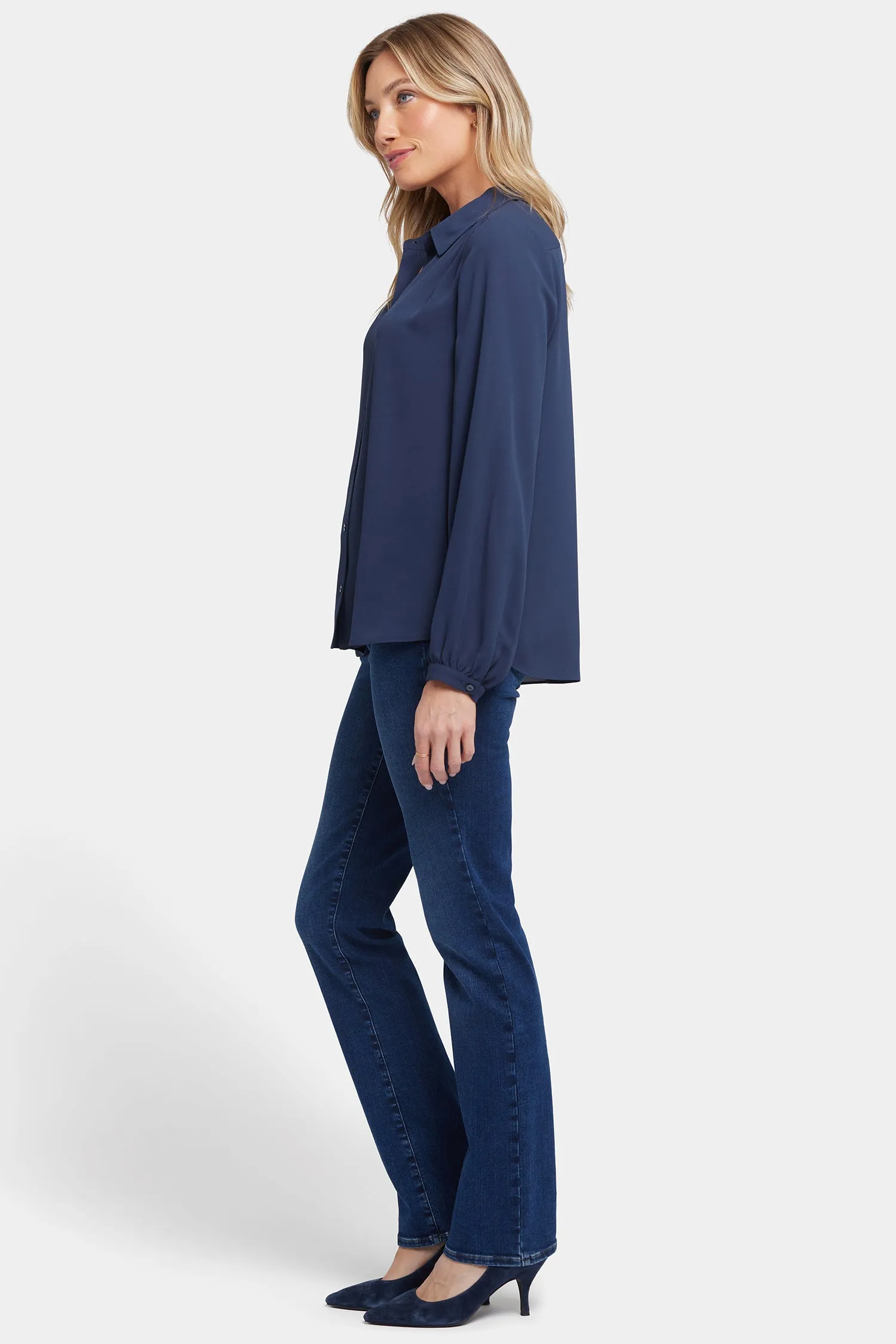 Modern Blouse - Oxford Navy