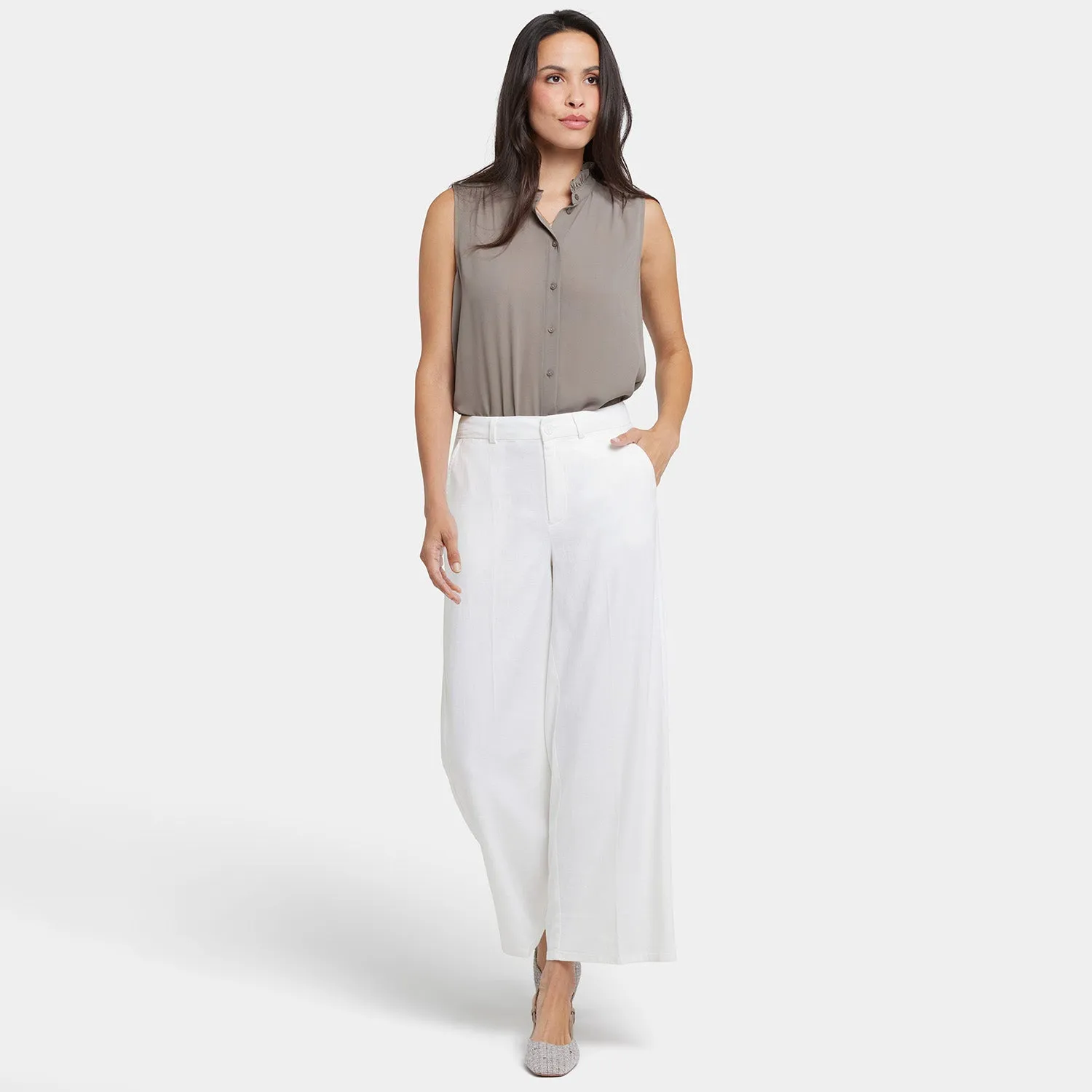 Morgan Trouser Pants - White