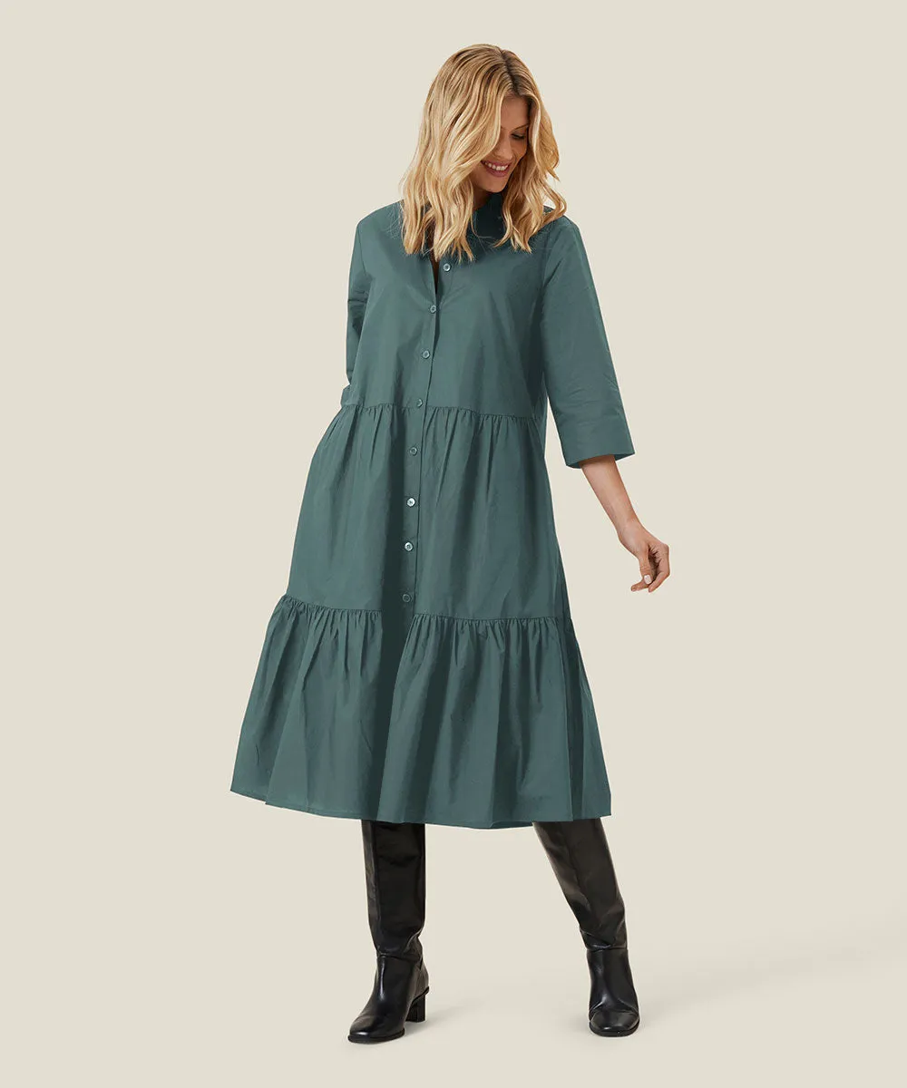 Nydilla Tiered Midi Dress