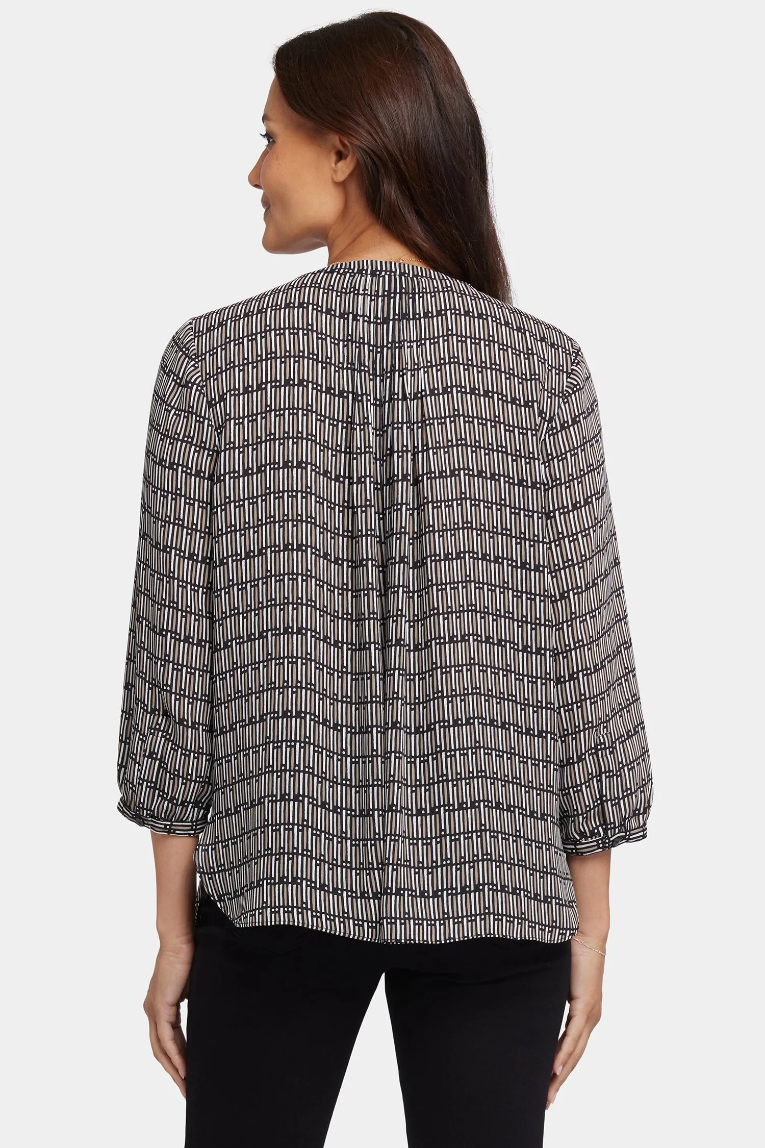 Pintuck Blouse - Arrieta