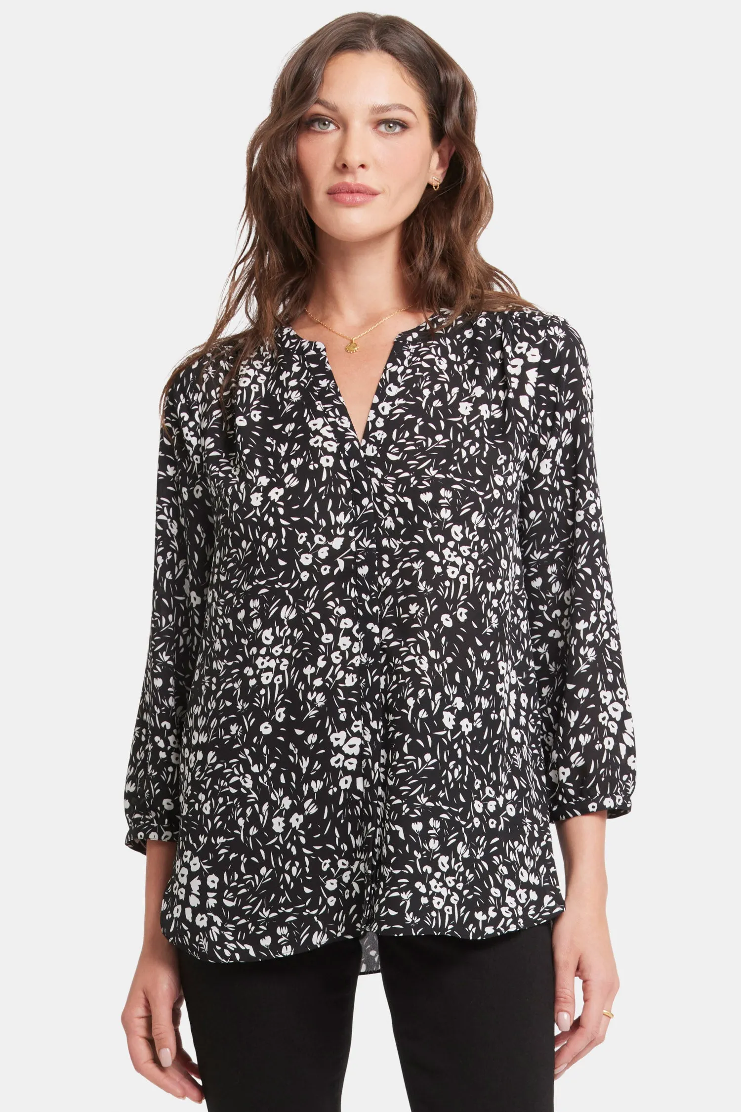 Pintuck Blouse - Daniela Ditsy