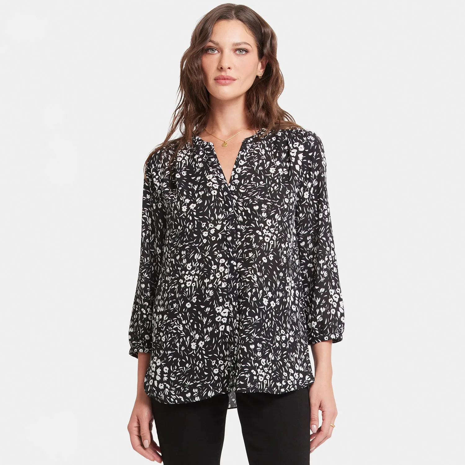 Pintuck Blouse - Daniela Ditsy