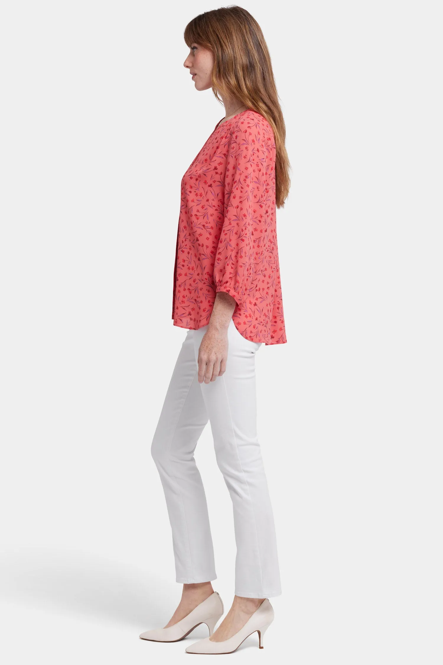 Pintuck Blouse - Fernanda Flores