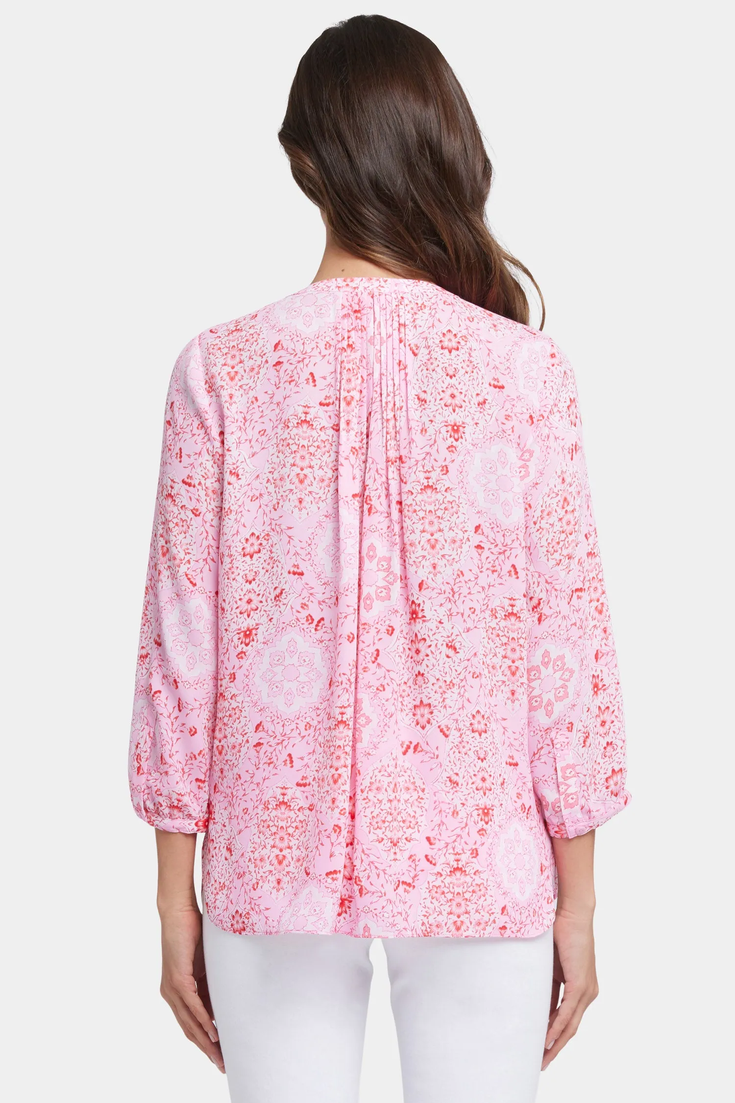 Pintuck Blouse - Isla Magica
