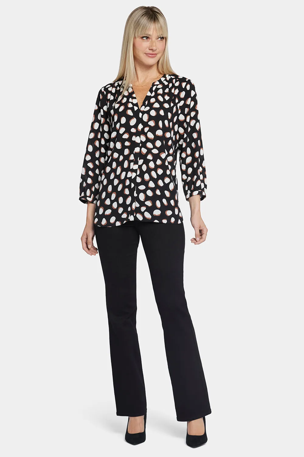 Pintuck Blouse - Matilda Dot