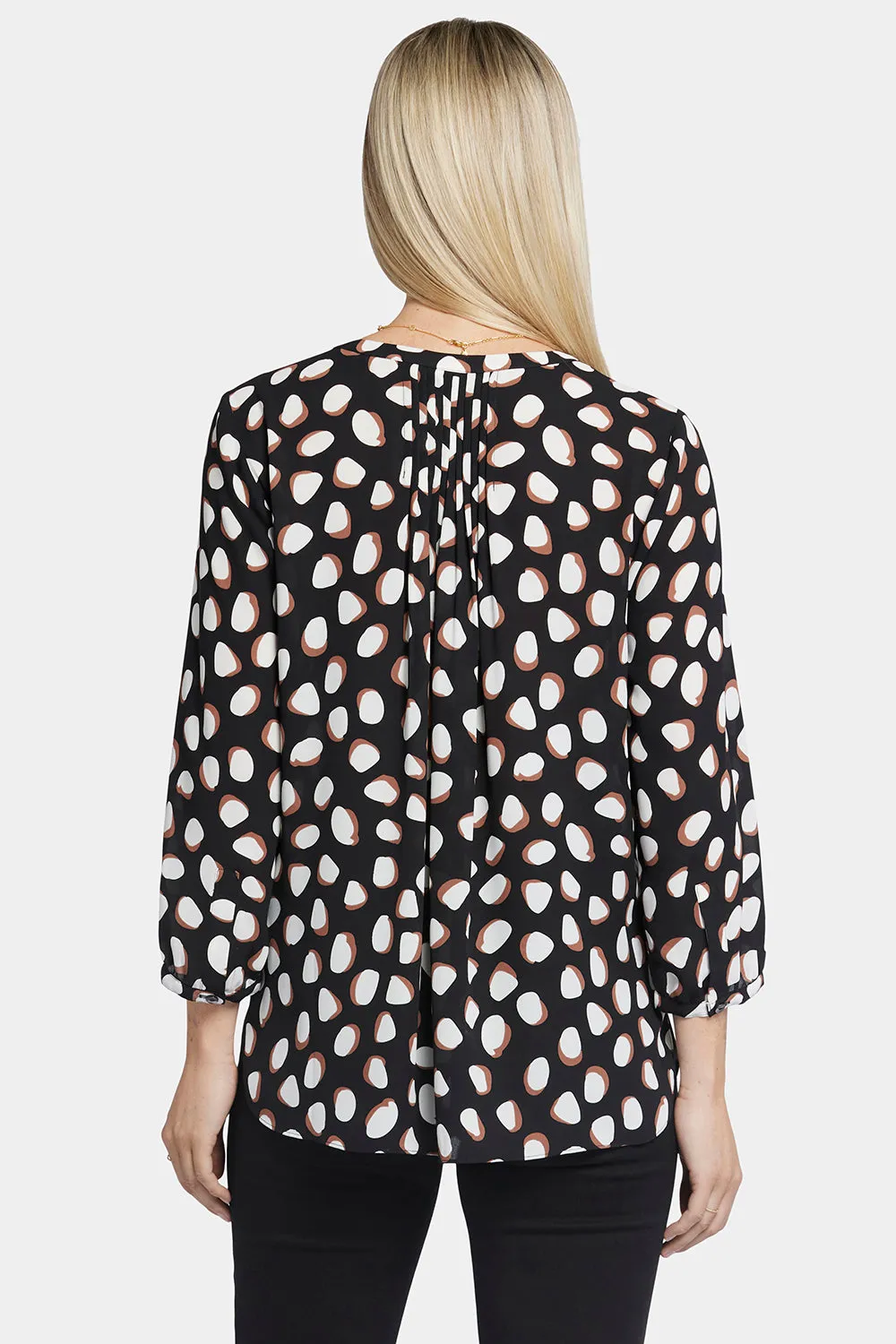 Pintuck Blouse - Matilda Dot
