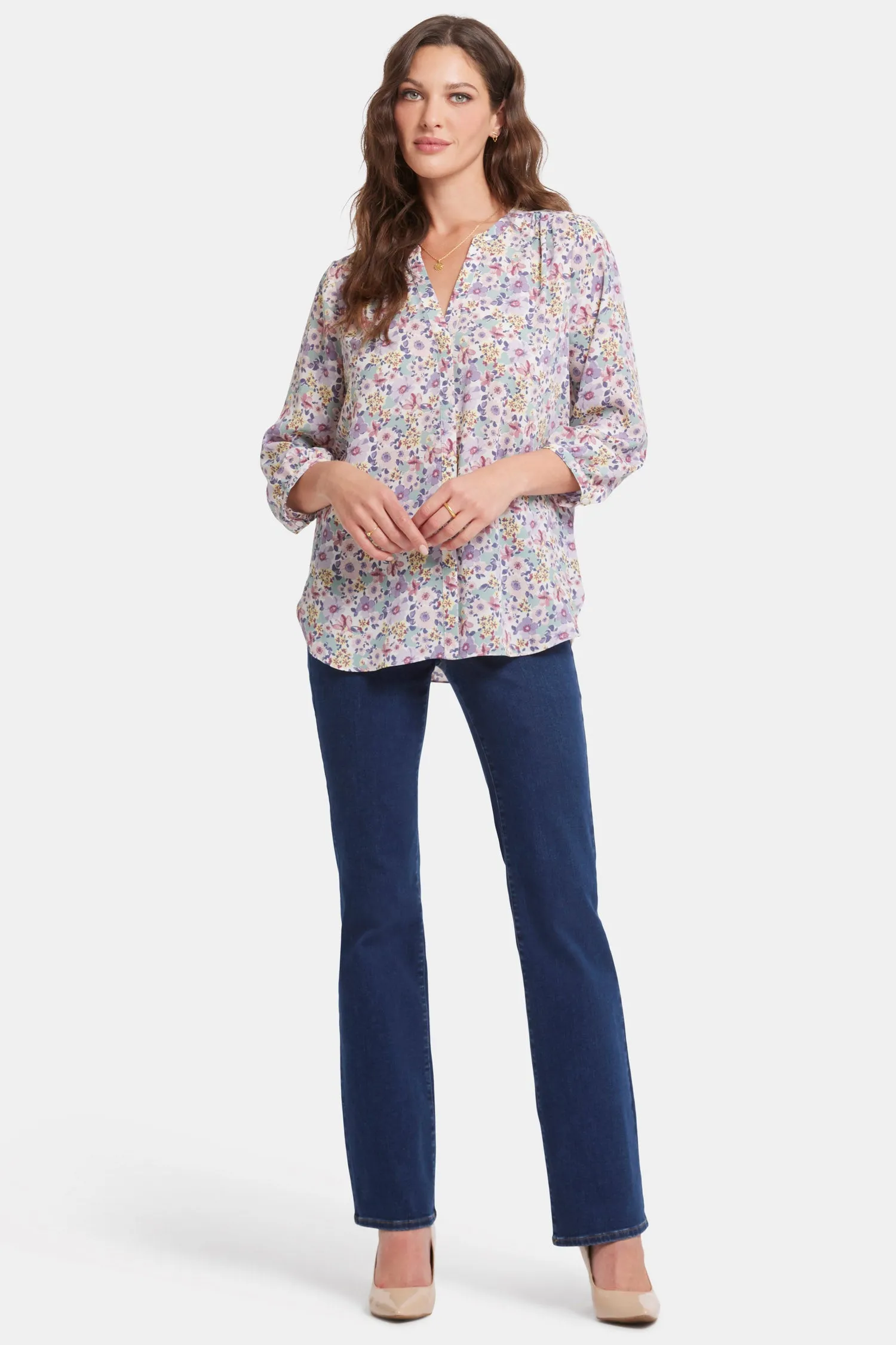 Pintuck Blouse - Michaela