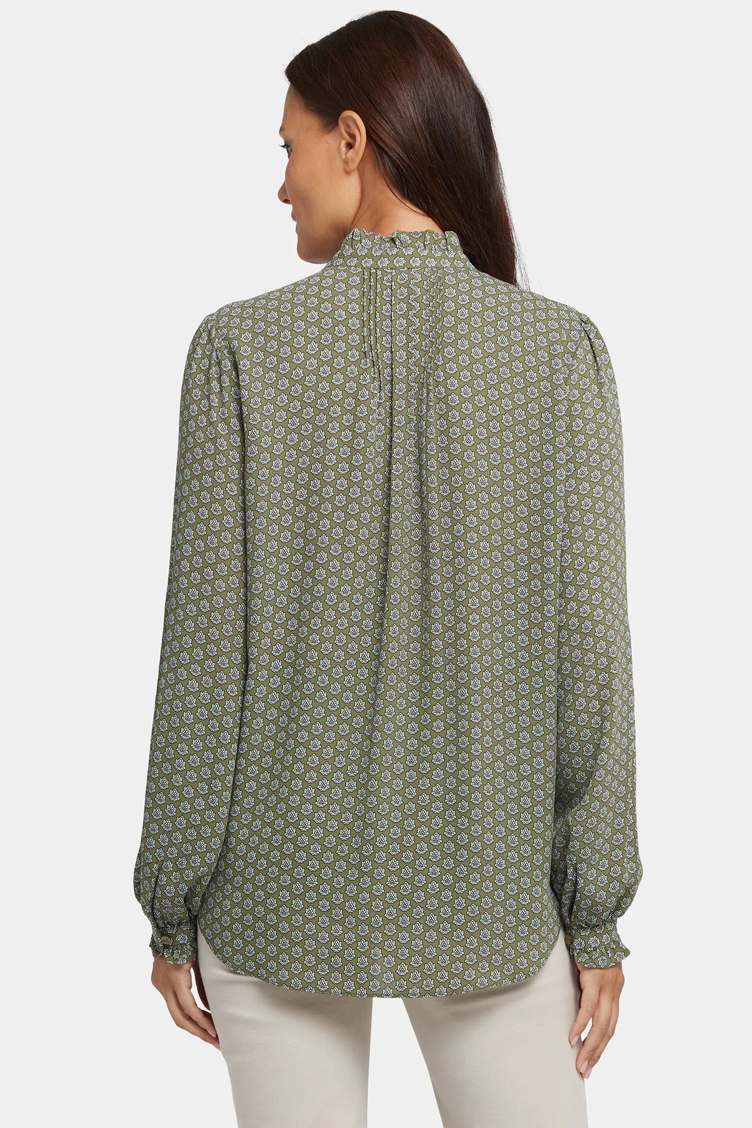 Pleated Front Tunic - Esmeralda