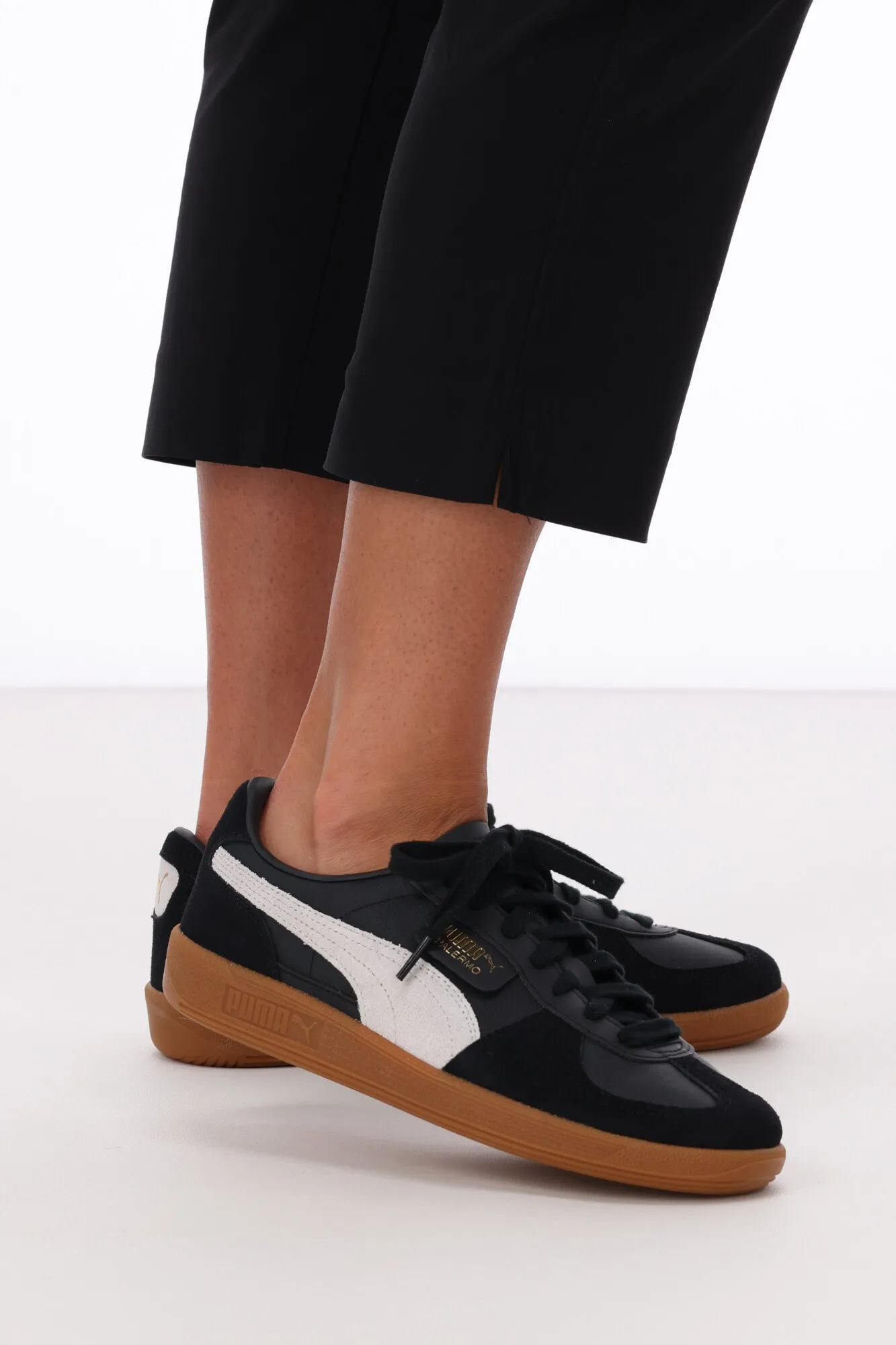 Puma Palermo Black Feather Grey