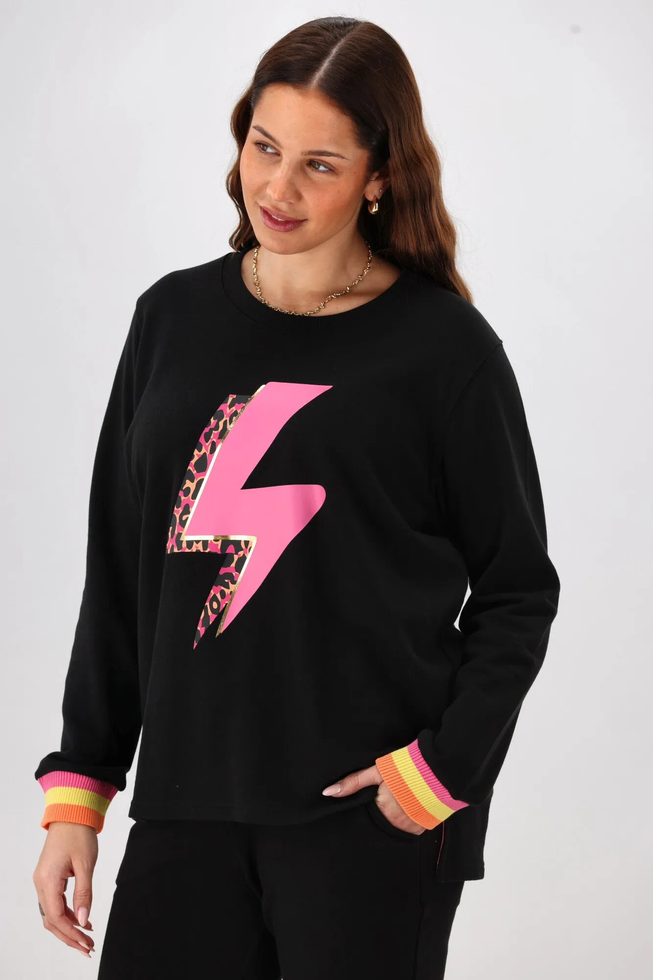 Rebel Club Bolt Crew Black