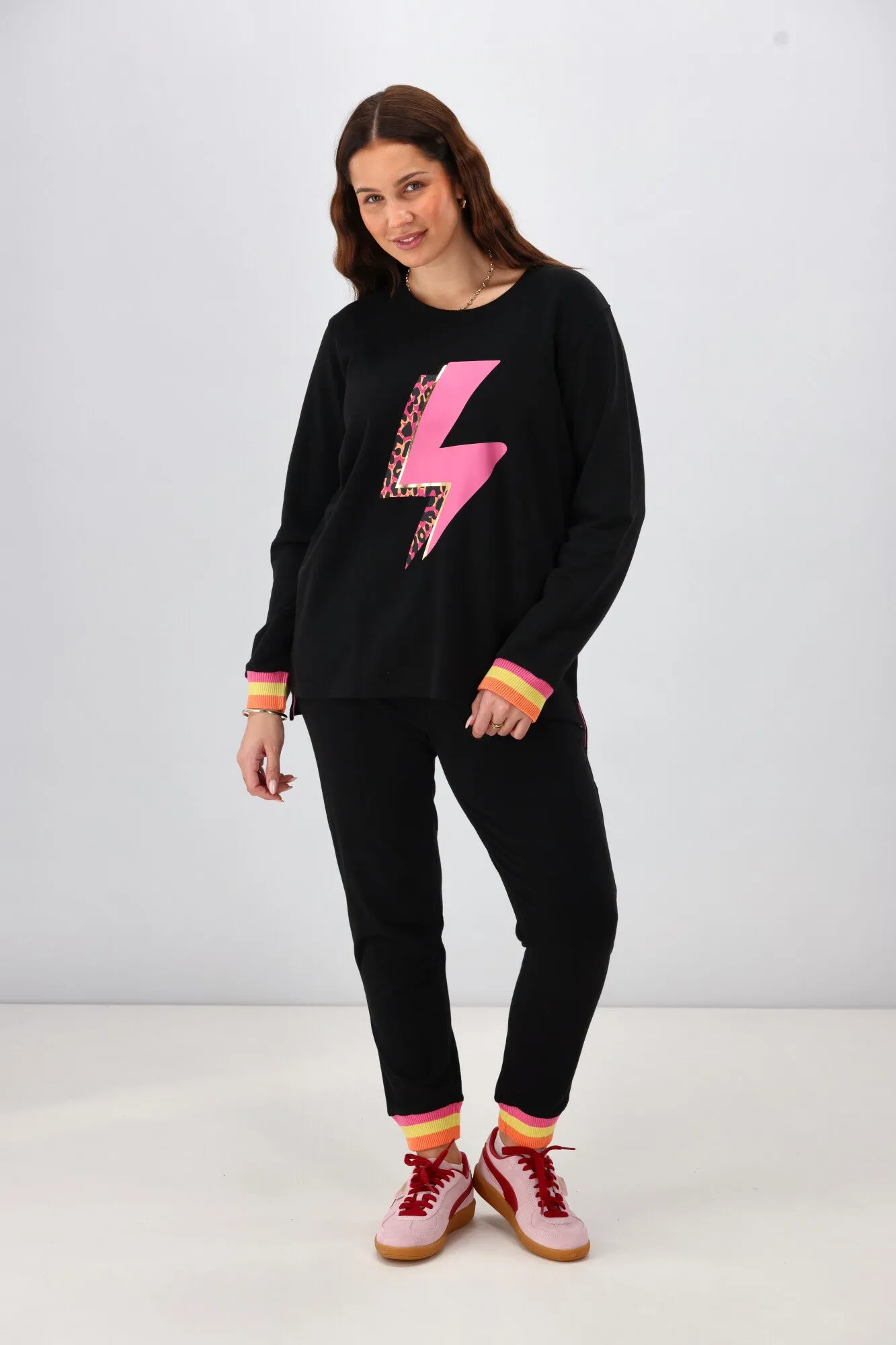 Rebel Club Bolt Crew Black