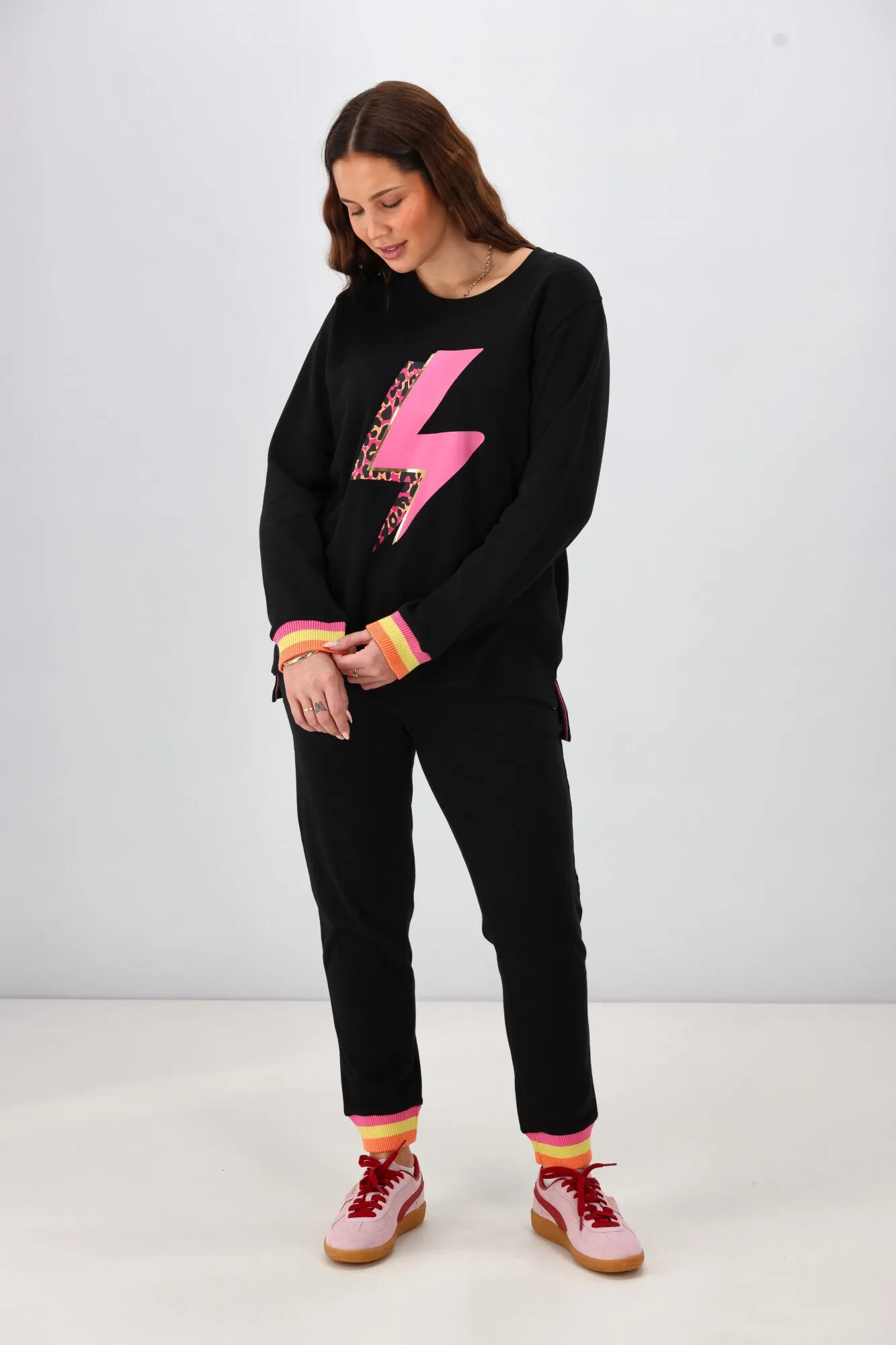 Rebel Club Bolt Crew Black