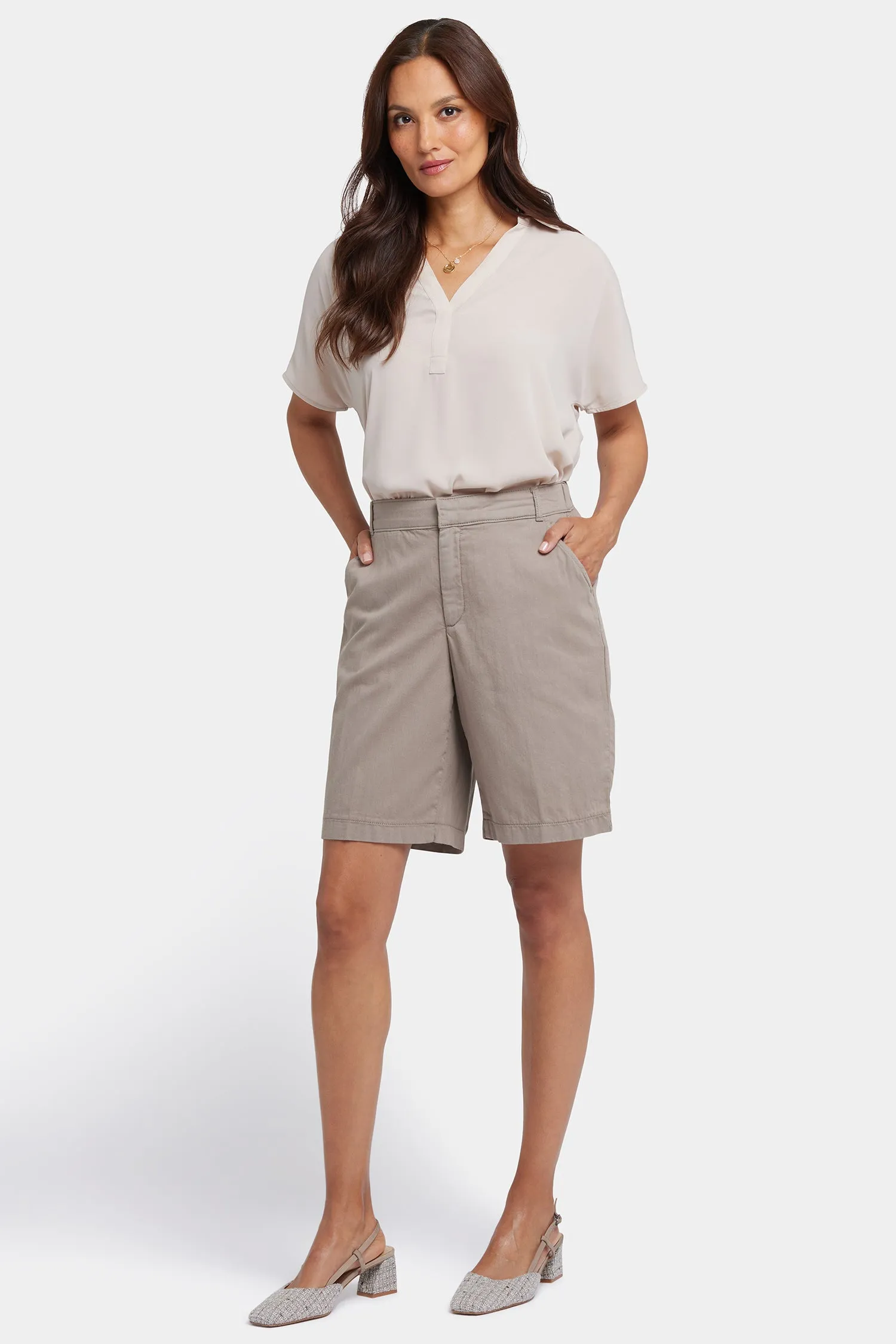 Relaxed Bermuda Shorts - Saddlewood