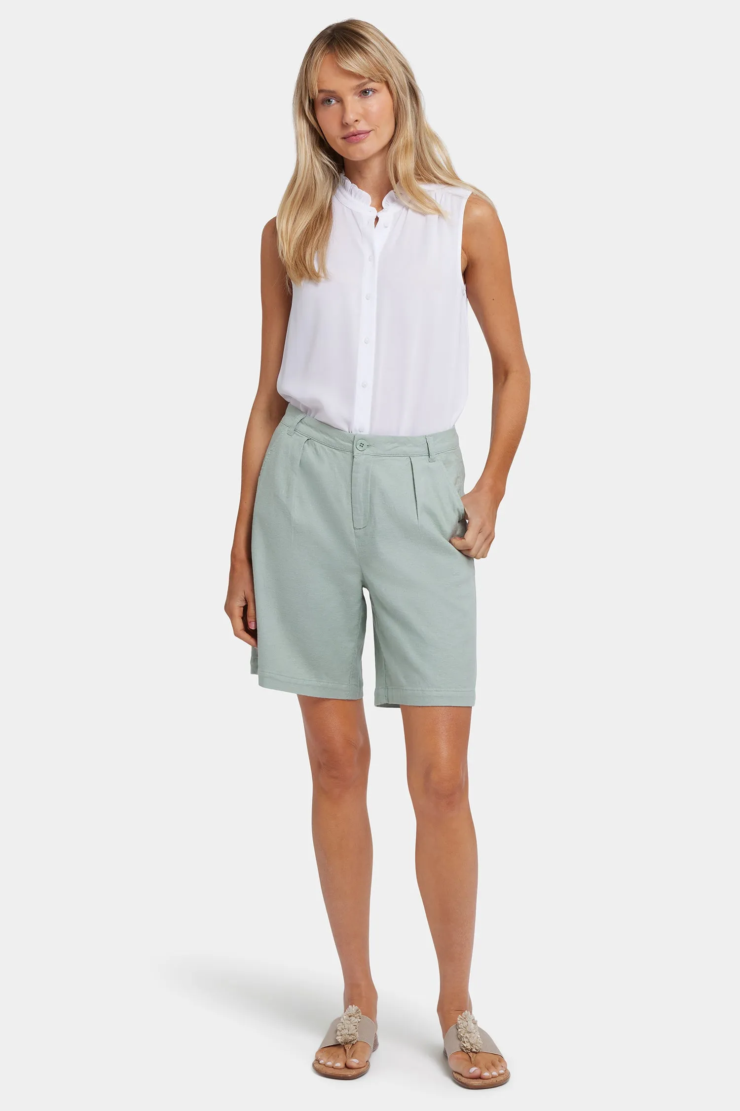 Relaxed Shorts  - Tomatillo