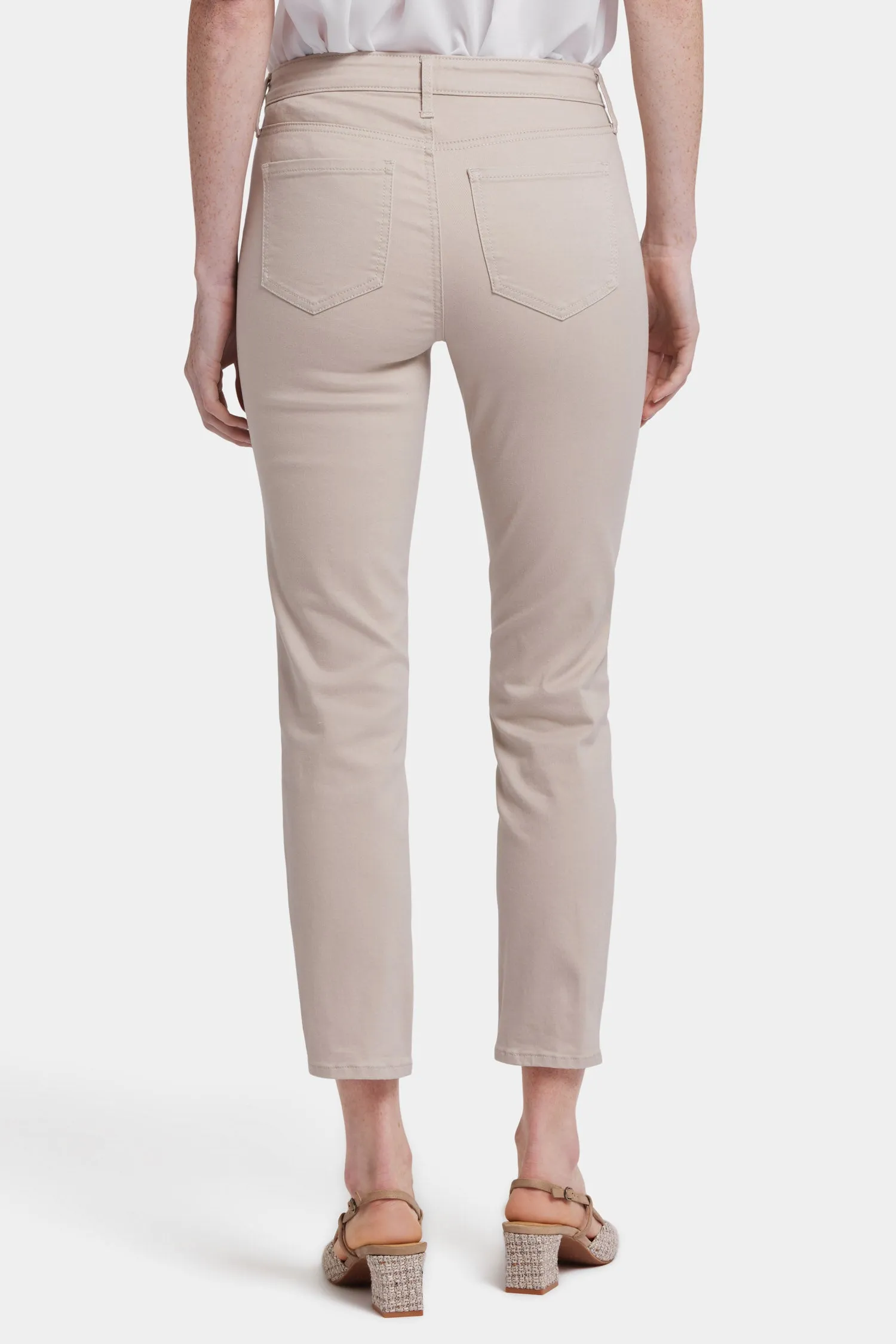 Sheri Slim Ankle Jeans - Feather